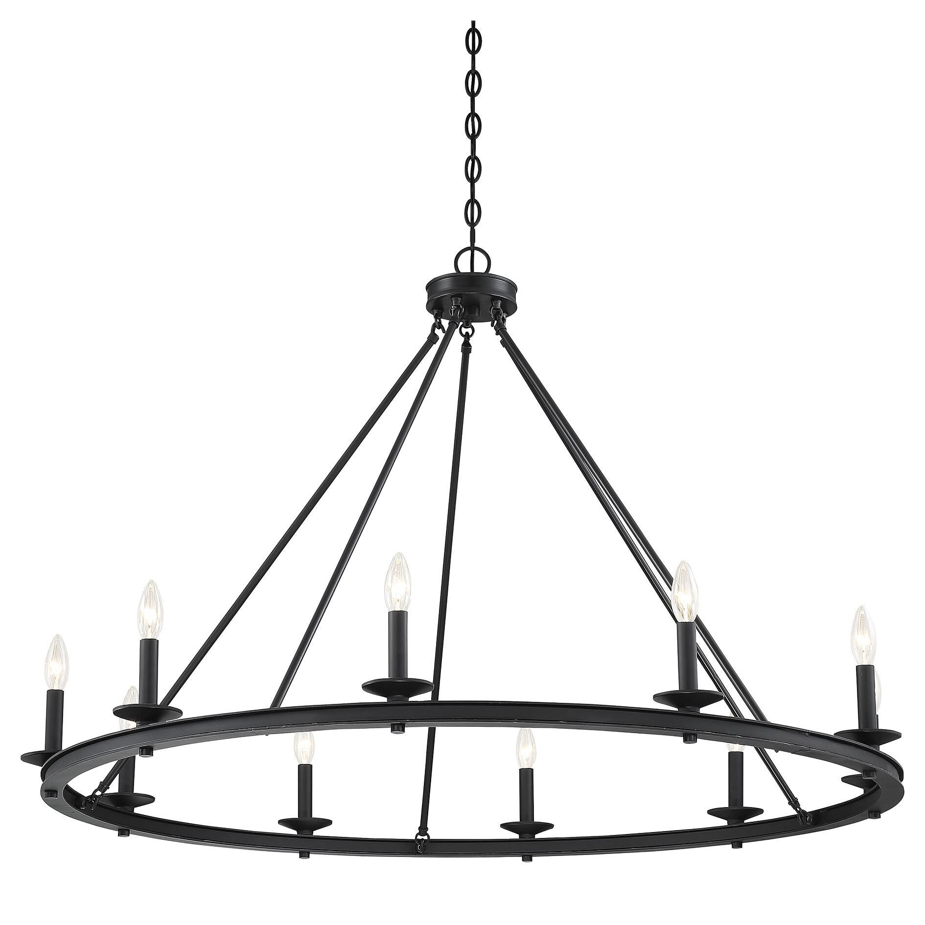 Middleton 45 Inch 10 Light Chandelier by Savoy House