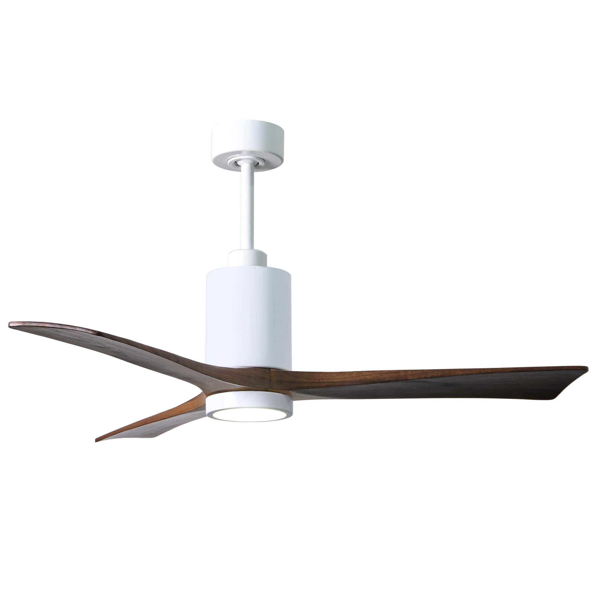 Patricia 52 Inch Ceiling Fan with Light Kit by Matthews Fan Company