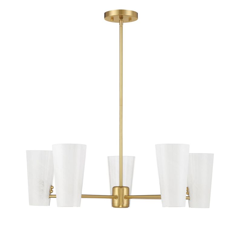 30 Inch Chandelier by Meridian Lighting