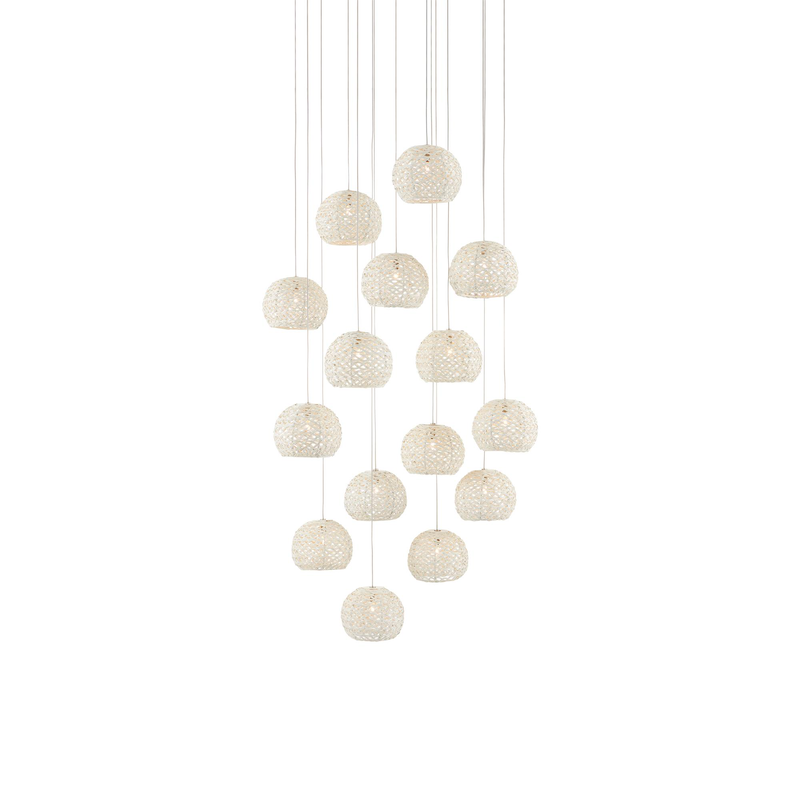 Piero 15 Light Multi Light Pendant by Currey & Company