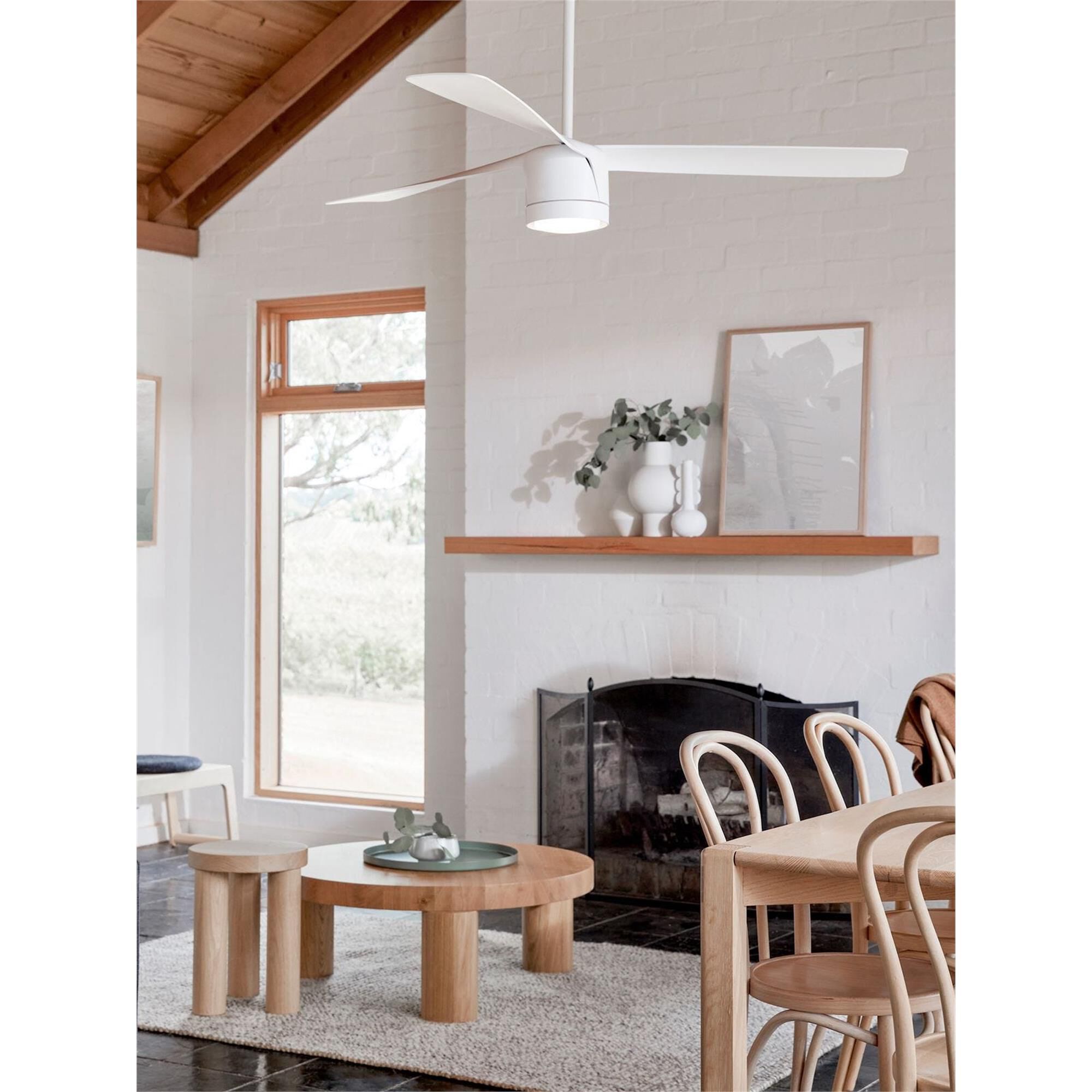 Shown in White finish