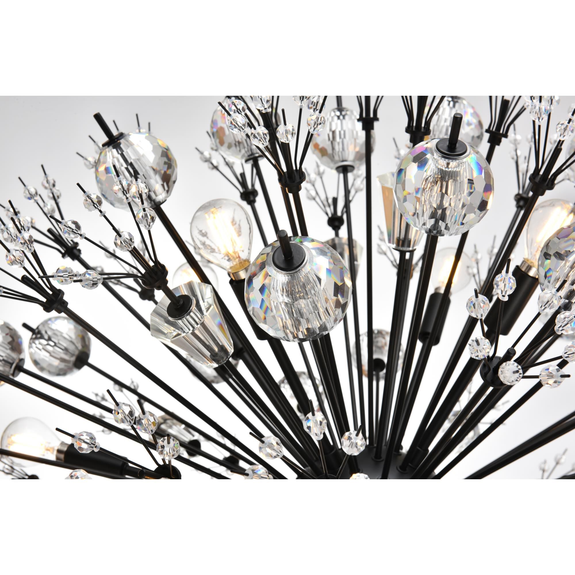 Vera 32 Inch Large Pendant by Elegant Lighting