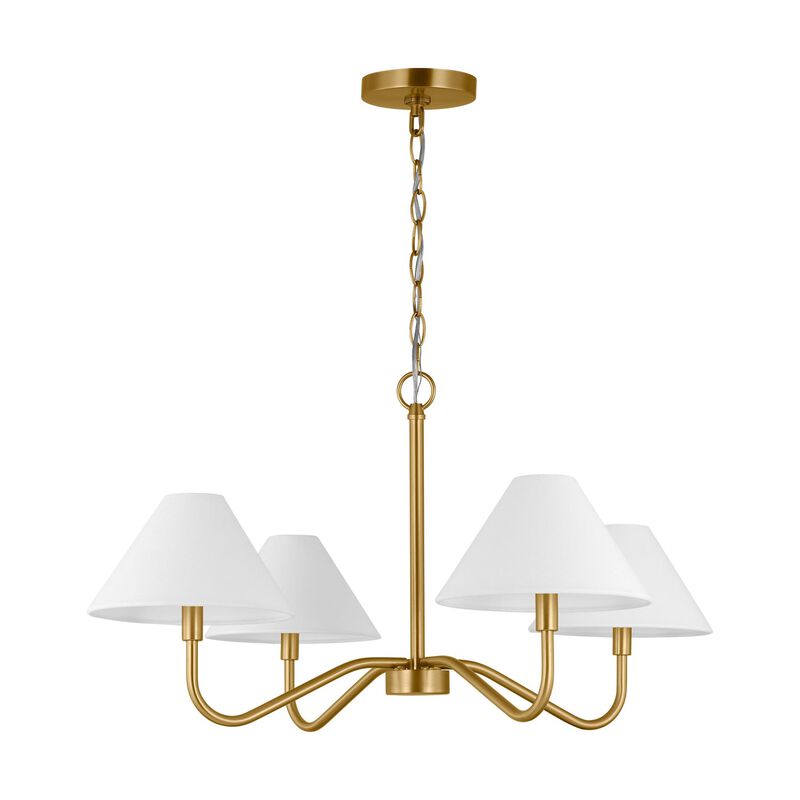 Drew & Jonathan Eldon 30 Inch Chandelier by Visual Comfort Studio