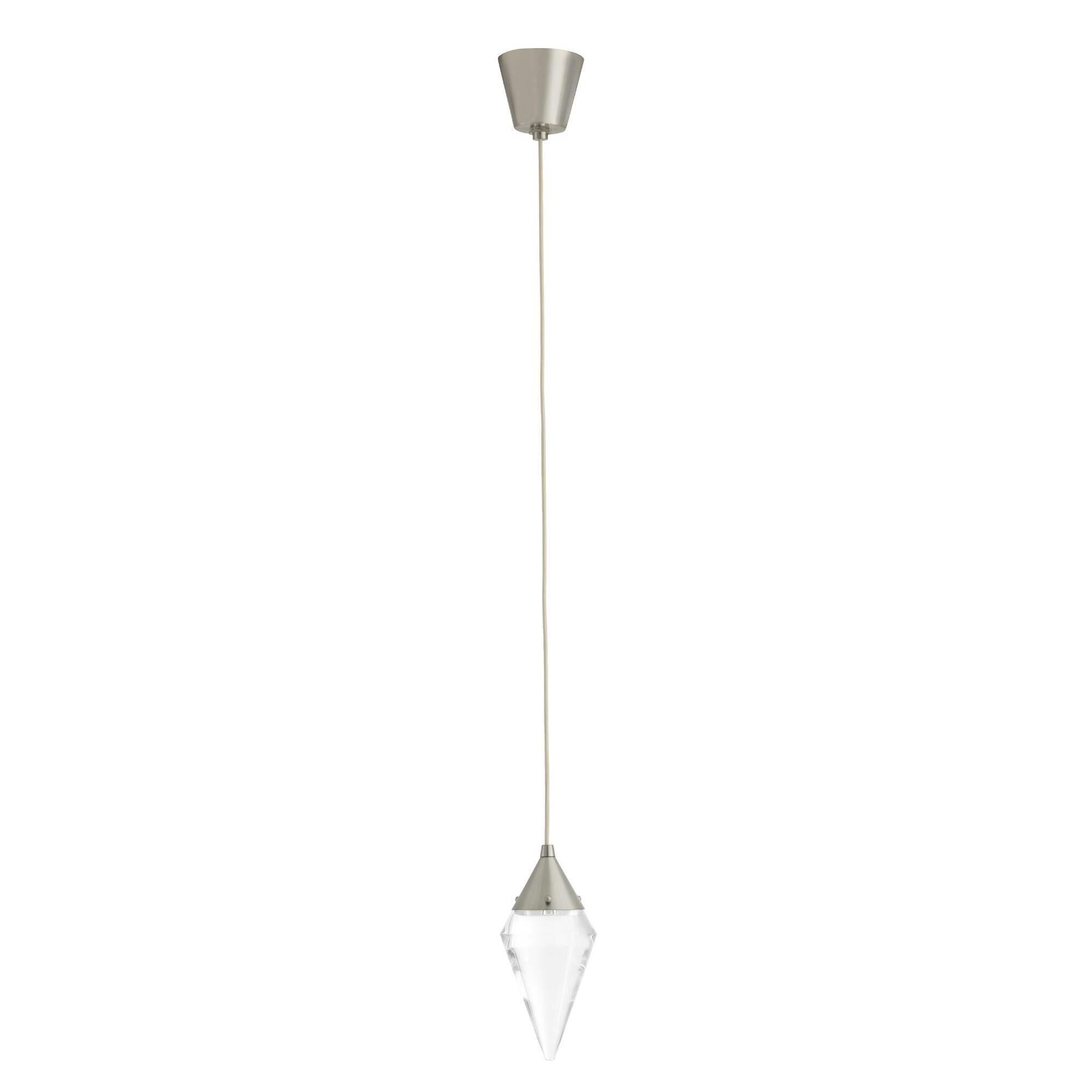 Shown in Vintage Silver finish and Clear glass