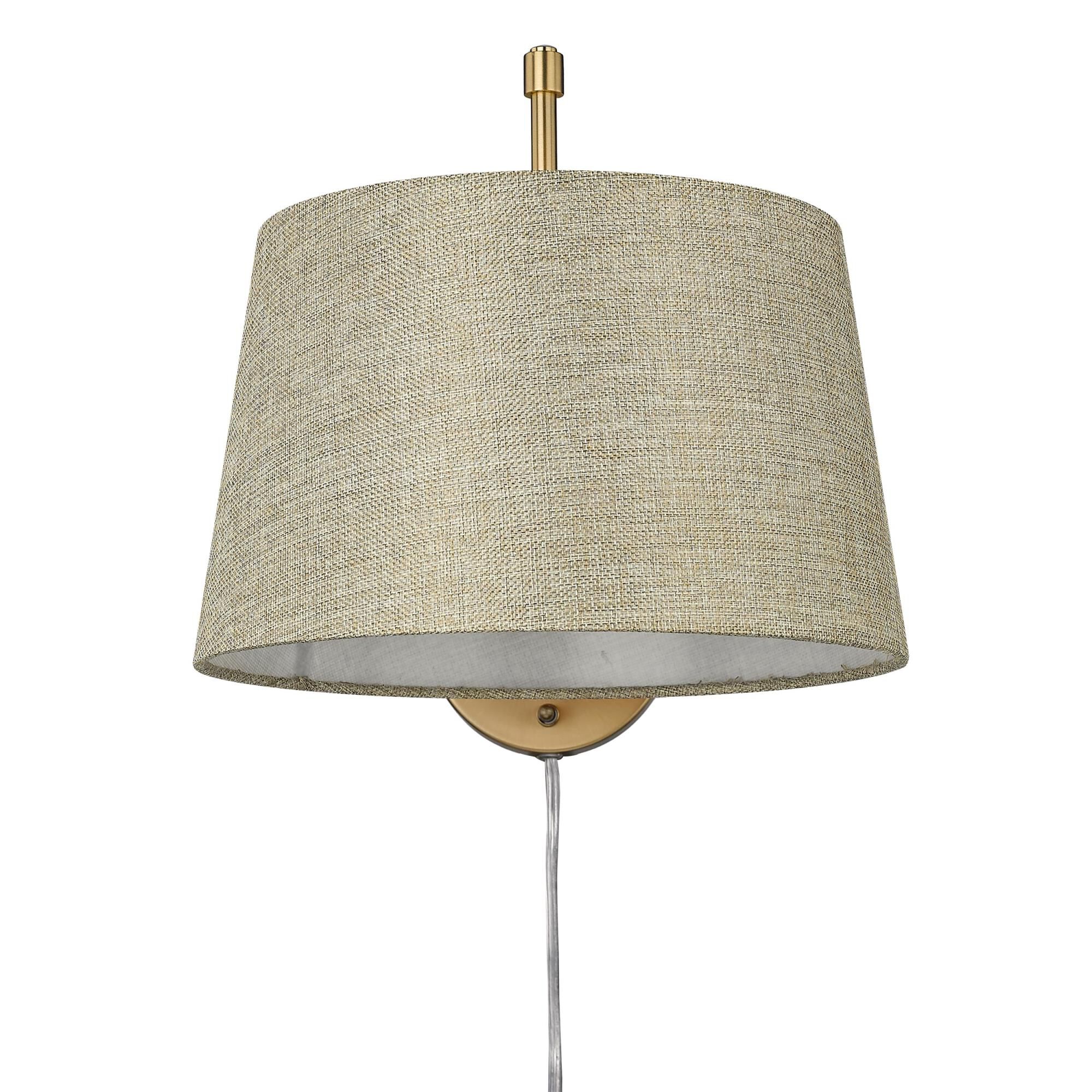 Shown in Natural Sisal finish and Natural Sisal shade