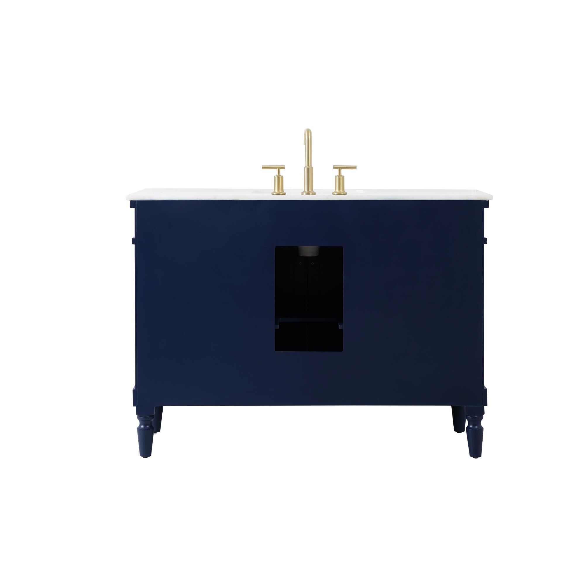 Shown in Blue finish