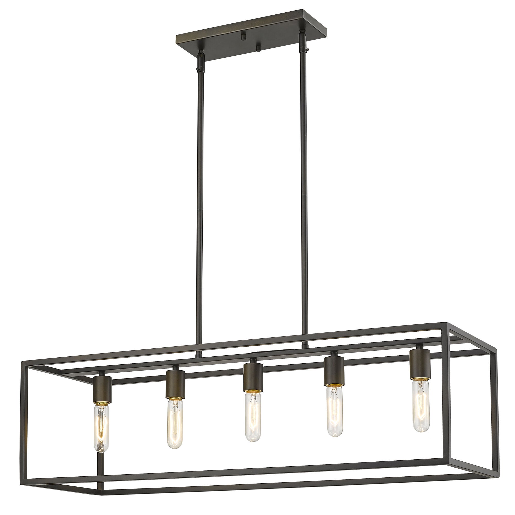 Shown in Oil-Rubbed Bronze finish and -- glass and -- shade