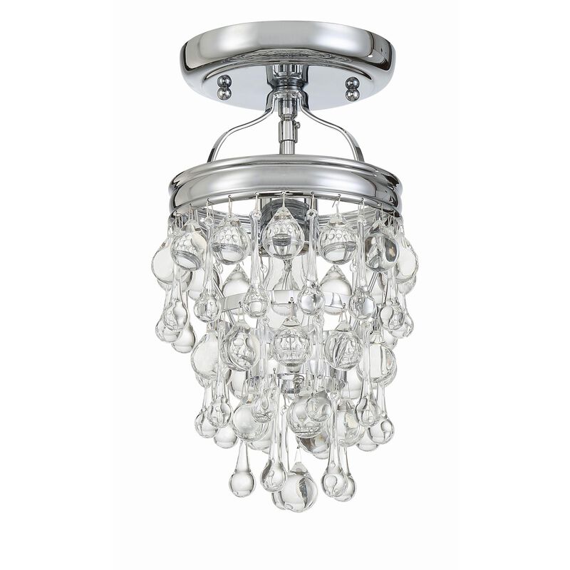 Crystorama Calypso 7 Inch Mini Chandelier