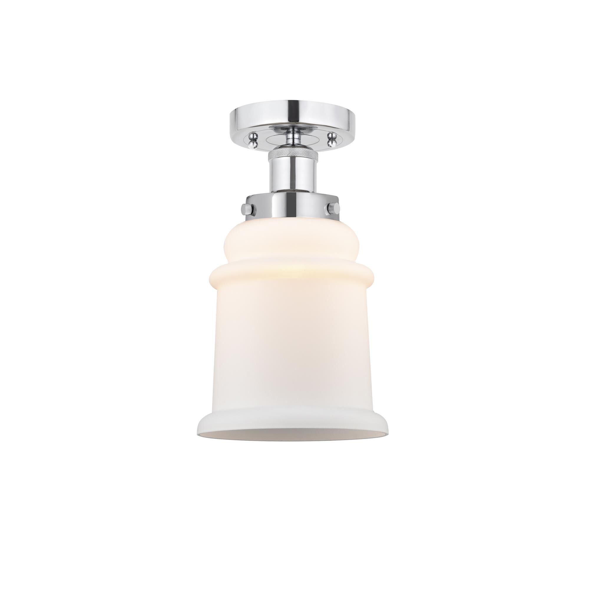 Bruno Marashlian Canton 6 Inch 1 Light Semi Flush Mount by Innovations Lighting