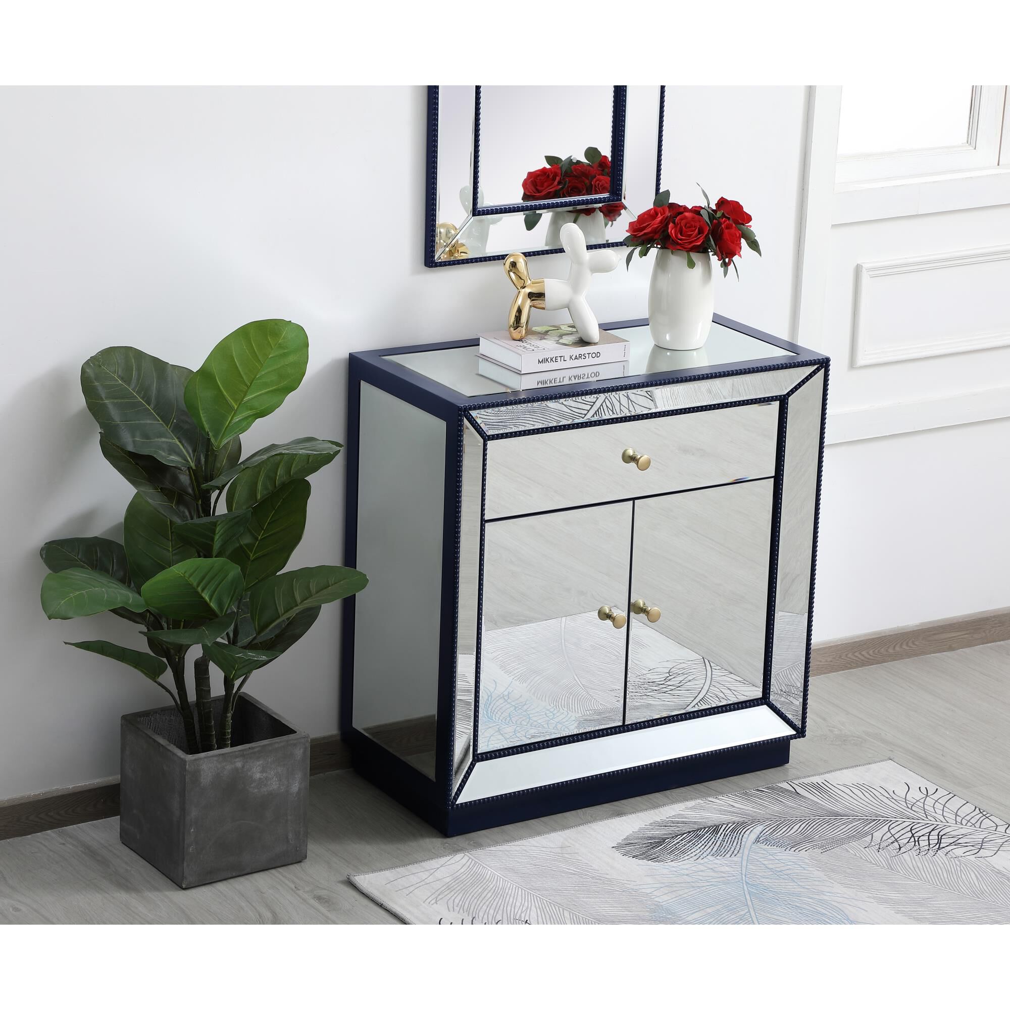 Remi End Table by Elegant Decor