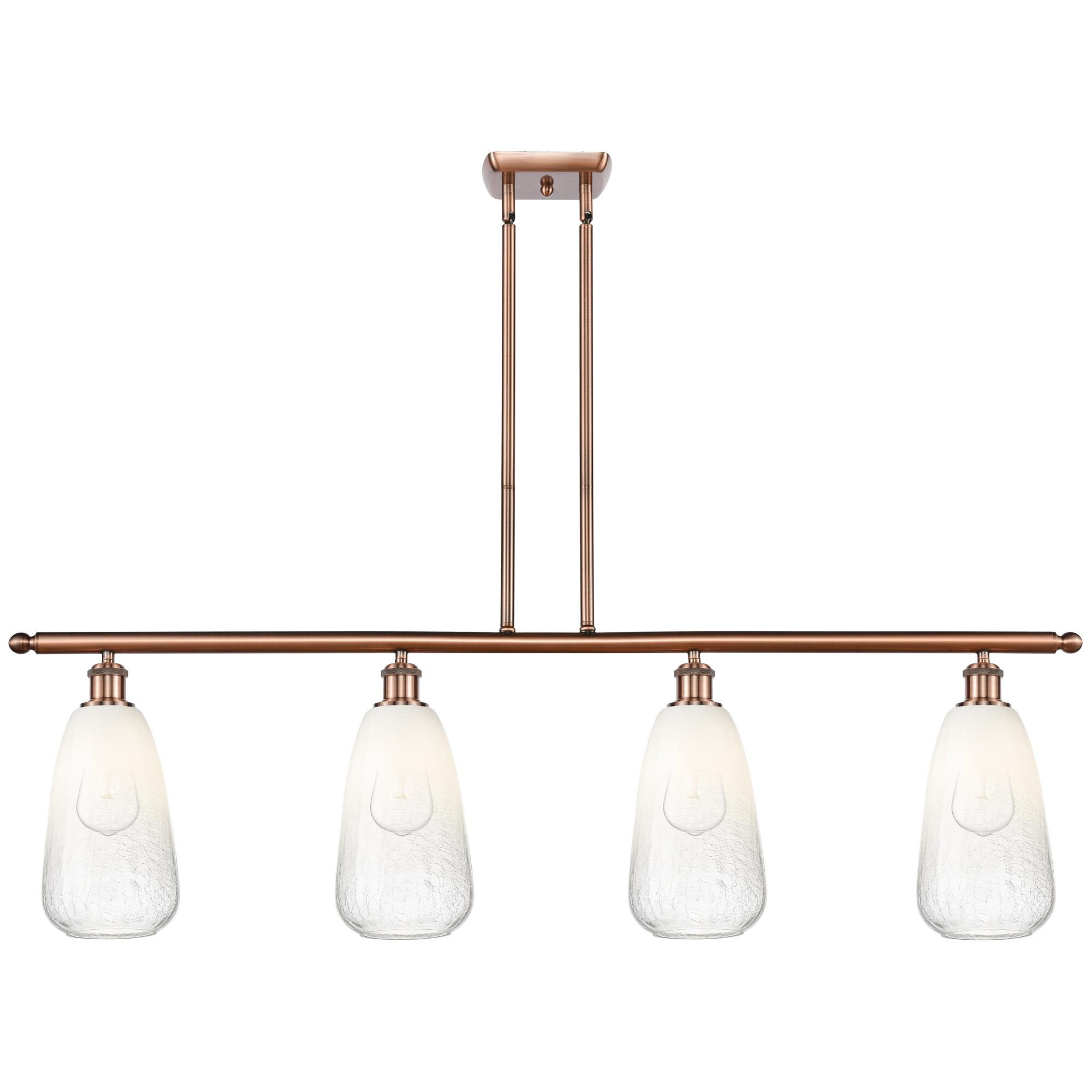 Bruno Marashlian Brookhaven Almond Linear Suspension Light by Innovations Lighting