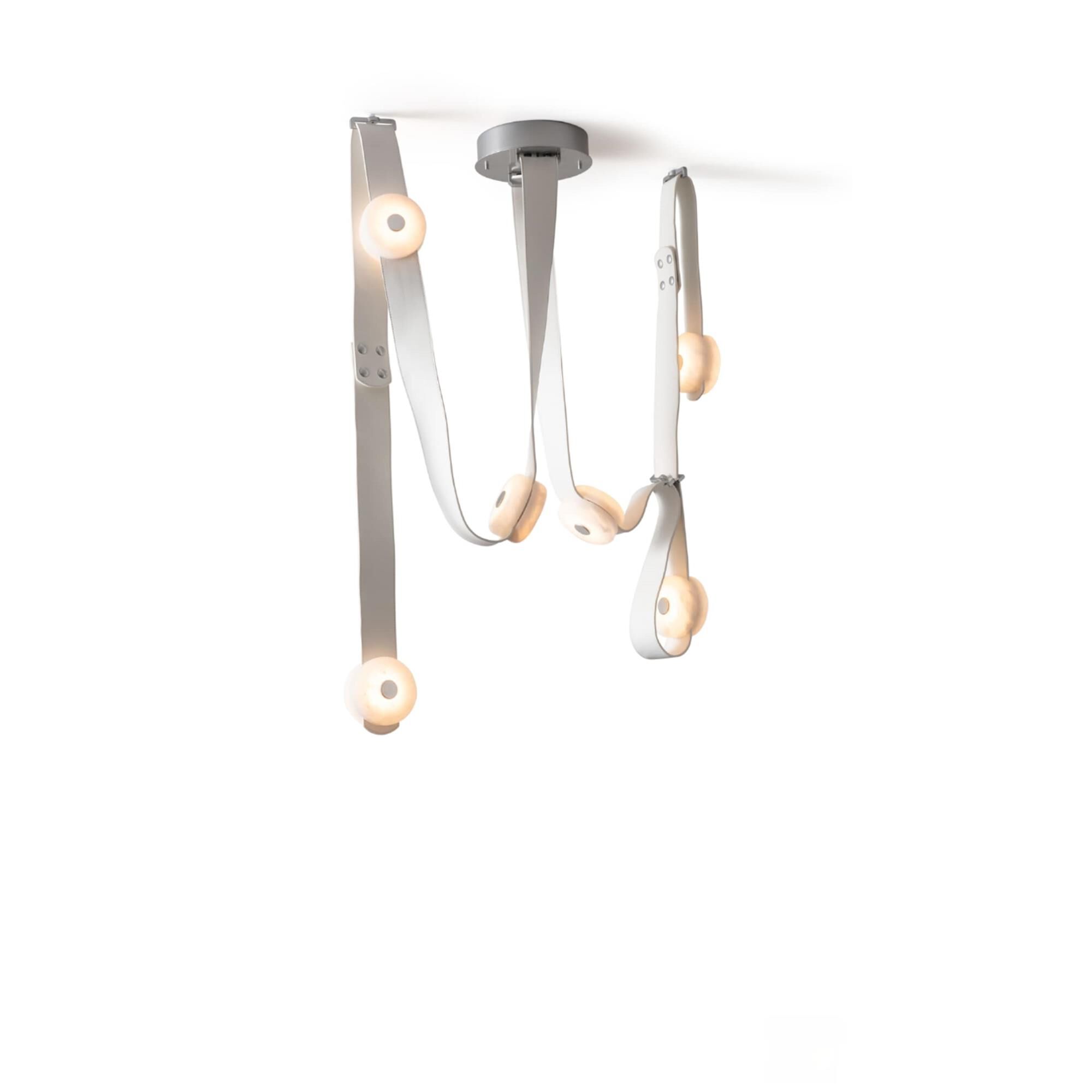 Snaps 58 Inch Multi Light Pendant by Hubbardton Forge