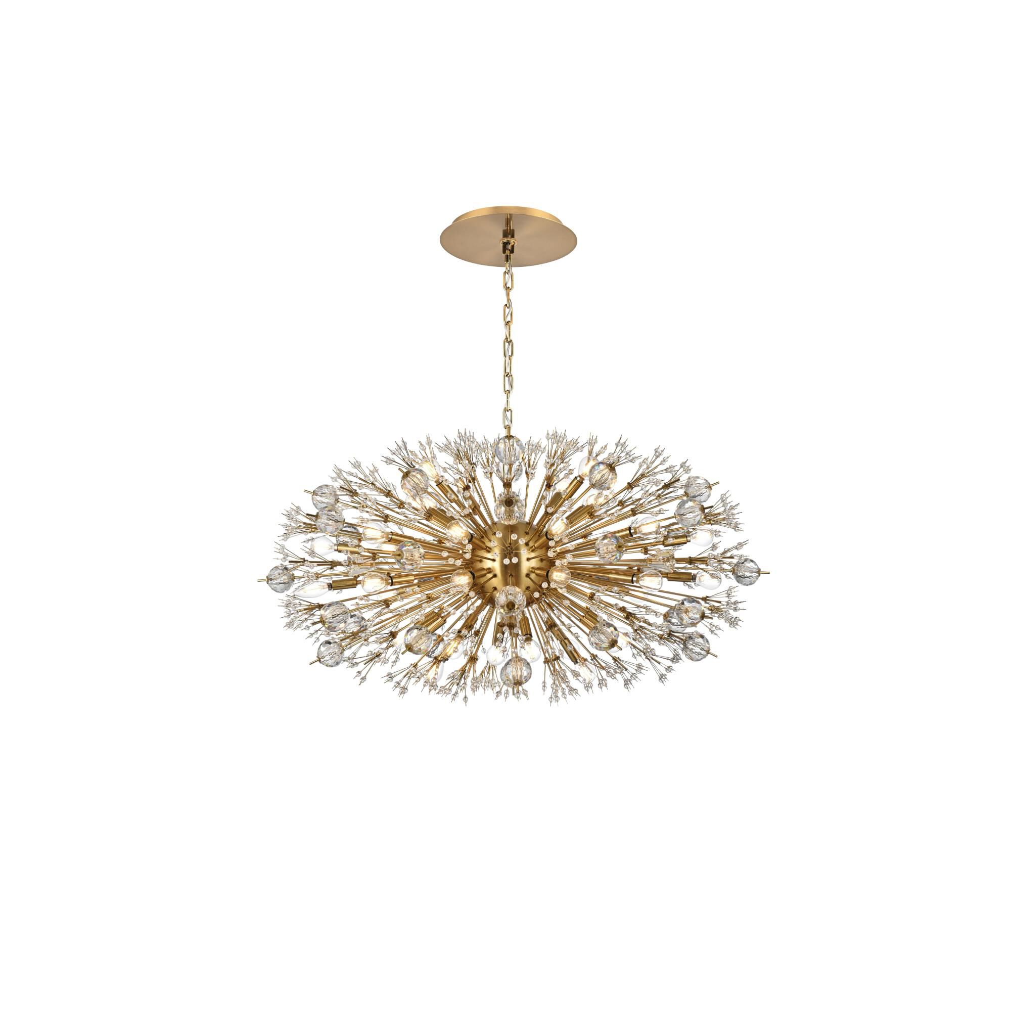 Vera 42 Inch Large Pendant by Elegant Lighting