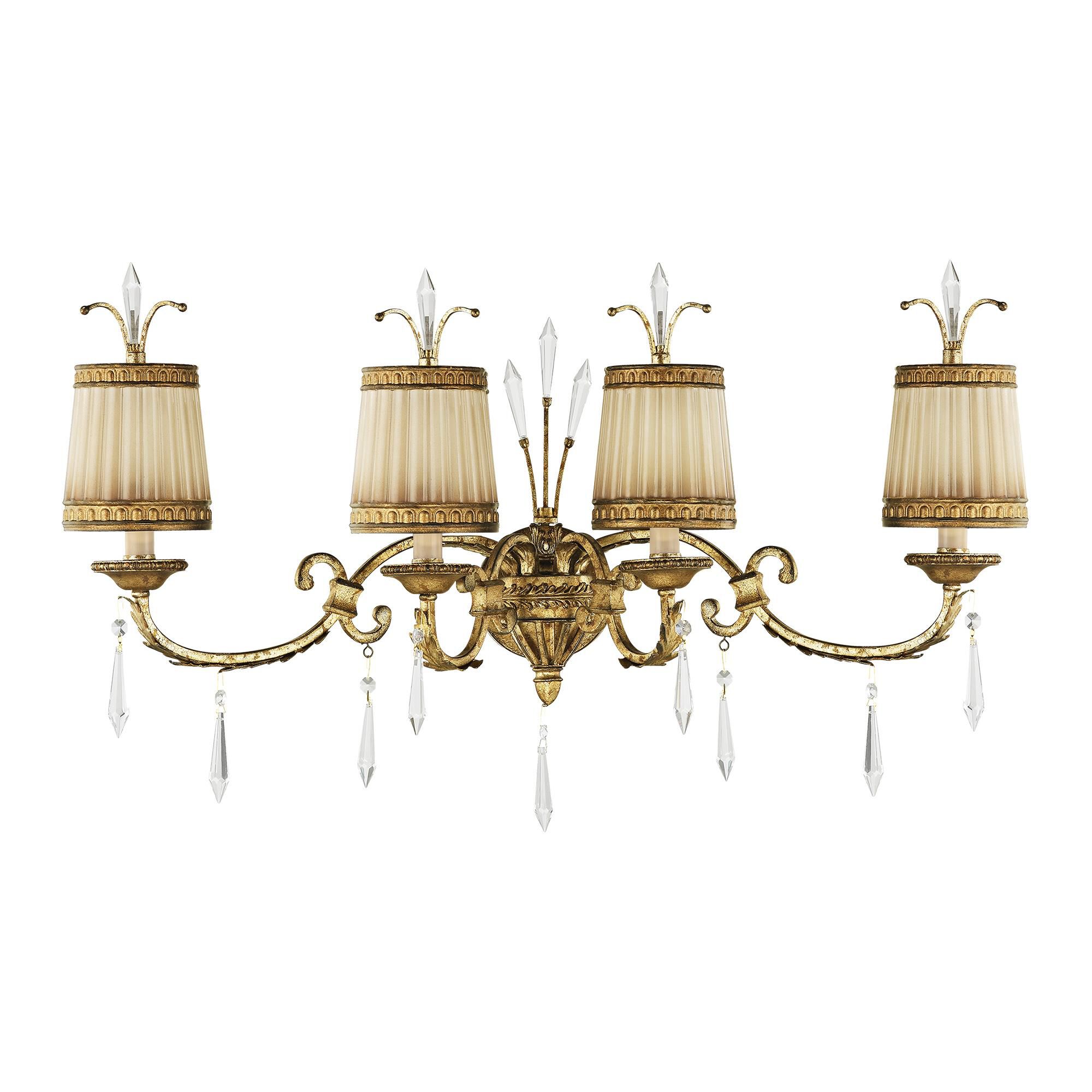 La Bella 34 Inch 4 Light Bath Vanity Light by Livex Lighting