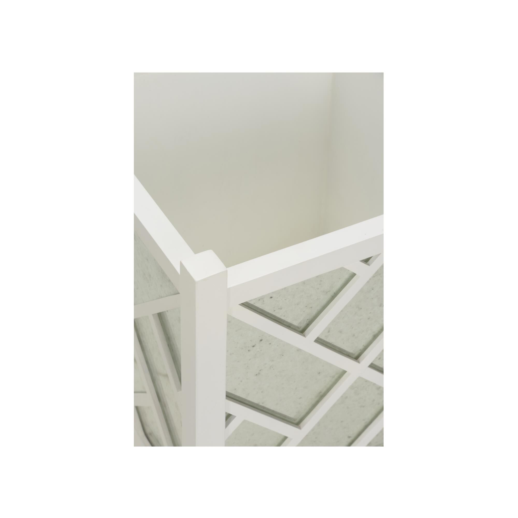 Shown in White, Cream and Gold finish