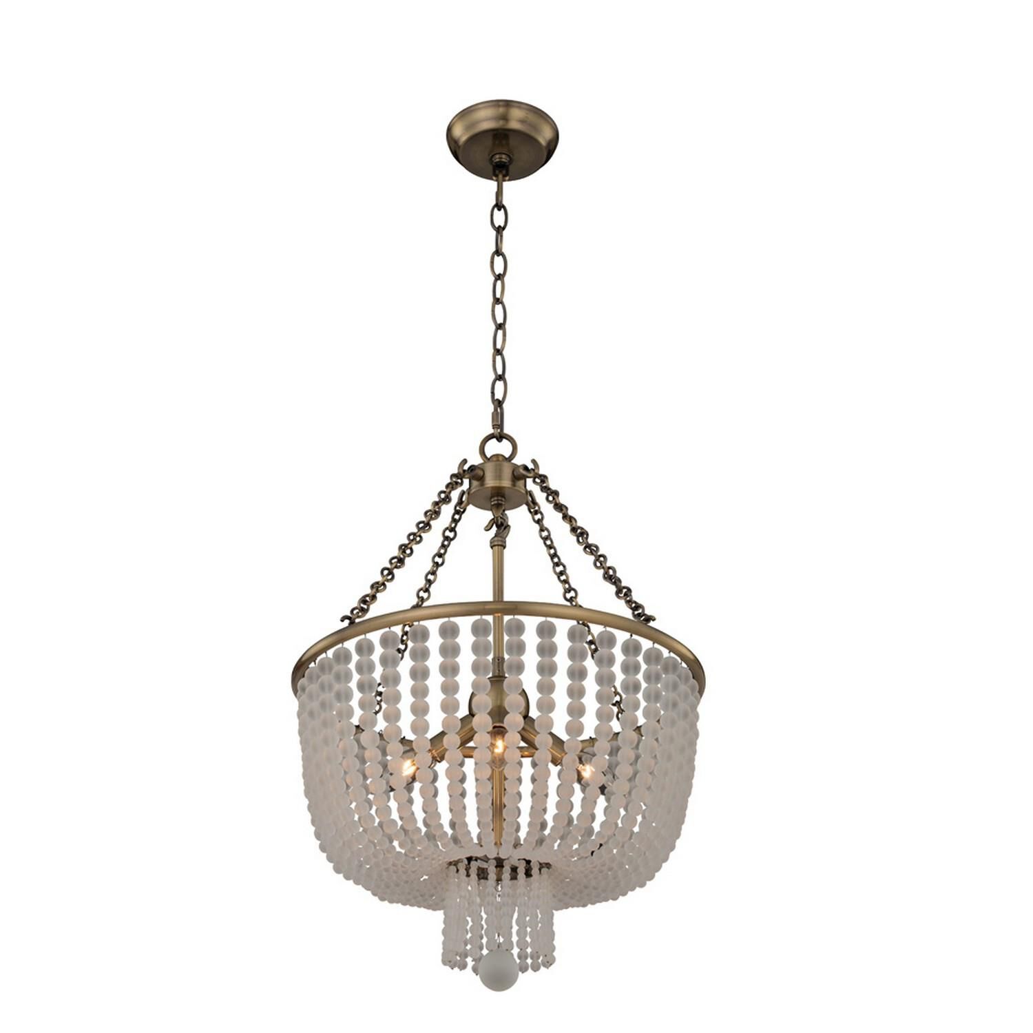Esperanza 16 Inch 4 Light Mini Chandelier by Kalco Lighting