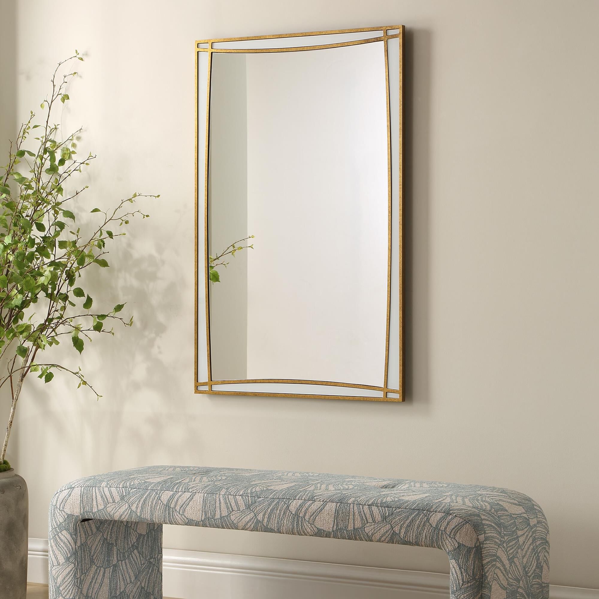 John Kowalski Florence 45 Inch Decorative Mirror by Uttermost