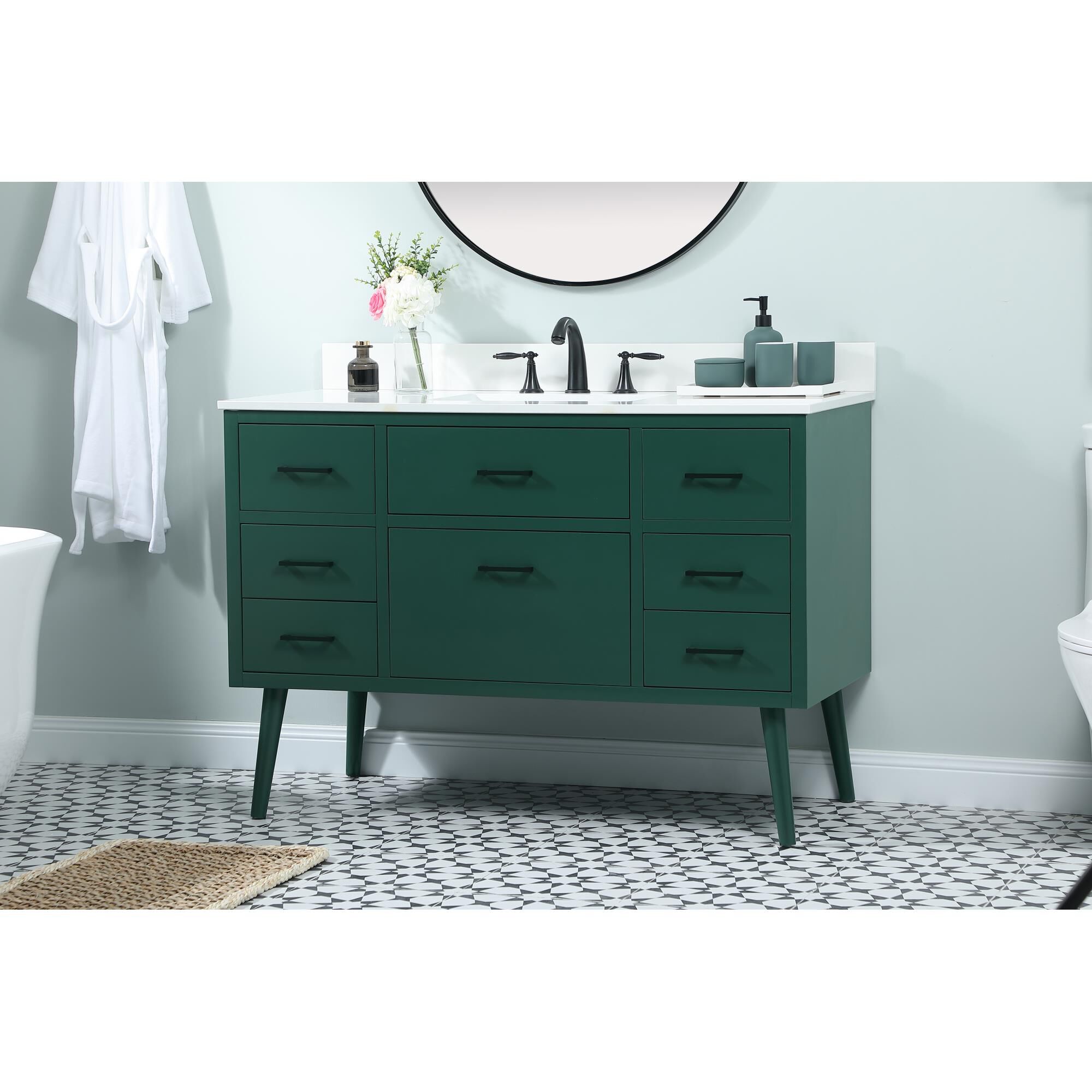 Shown in Green finish