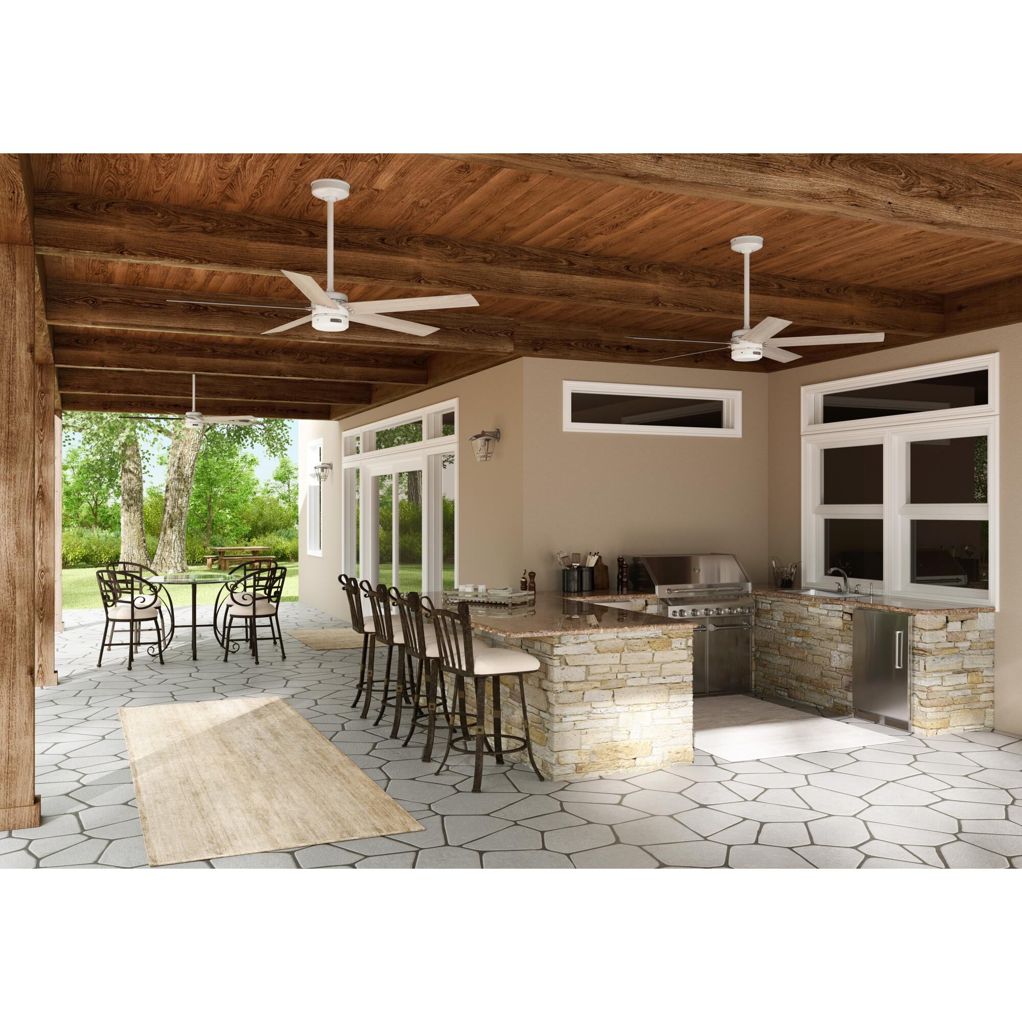 Burton 52 Inch Ceiling Fan | Capitol Lighting 1800lighting.com