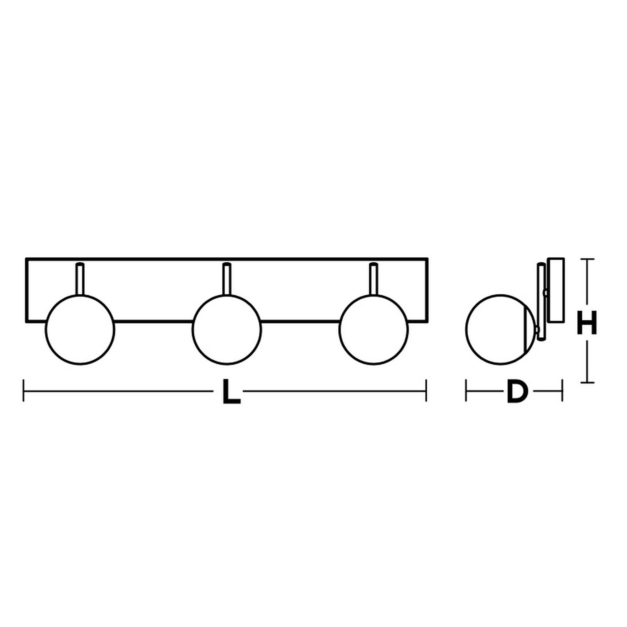Metropolitan 30 Inch 3 Light LED Bath Vanity Light by AFX Lighting