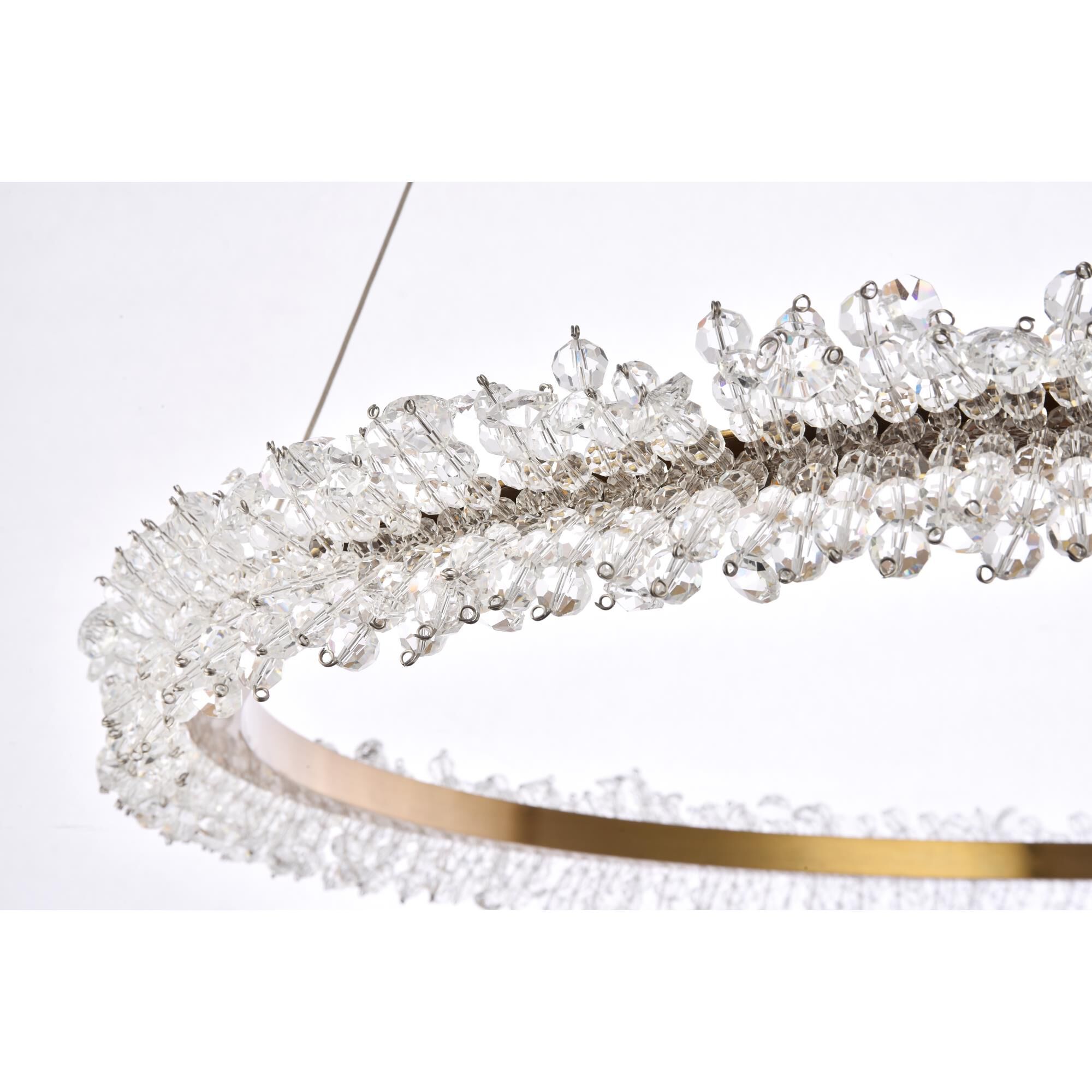 Elegant Lighting Laurel 33 Inch LED Chandelier