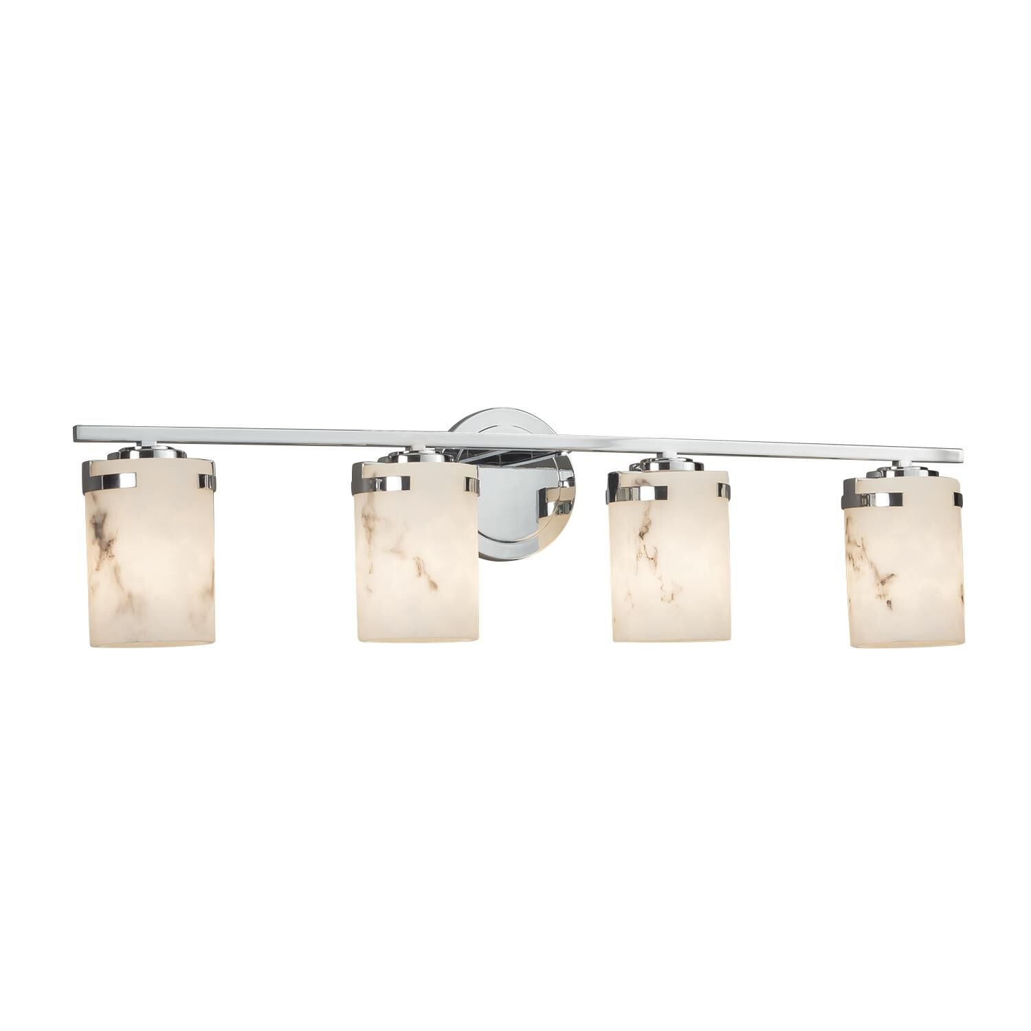 Lumenaria 31 Inch 4 Light Bath Vanity Light by Justice Design Group