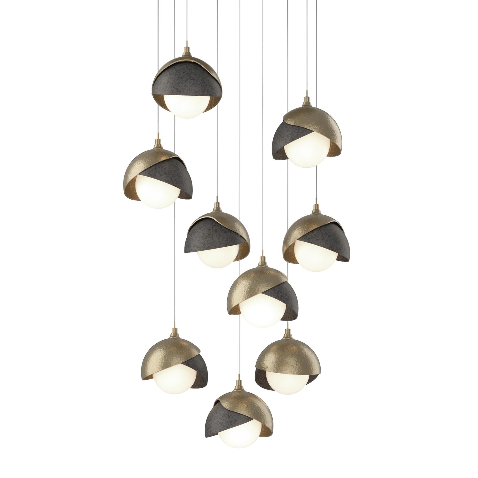Brooklyn 20 Inch 9 Light Multi Light Pendant,