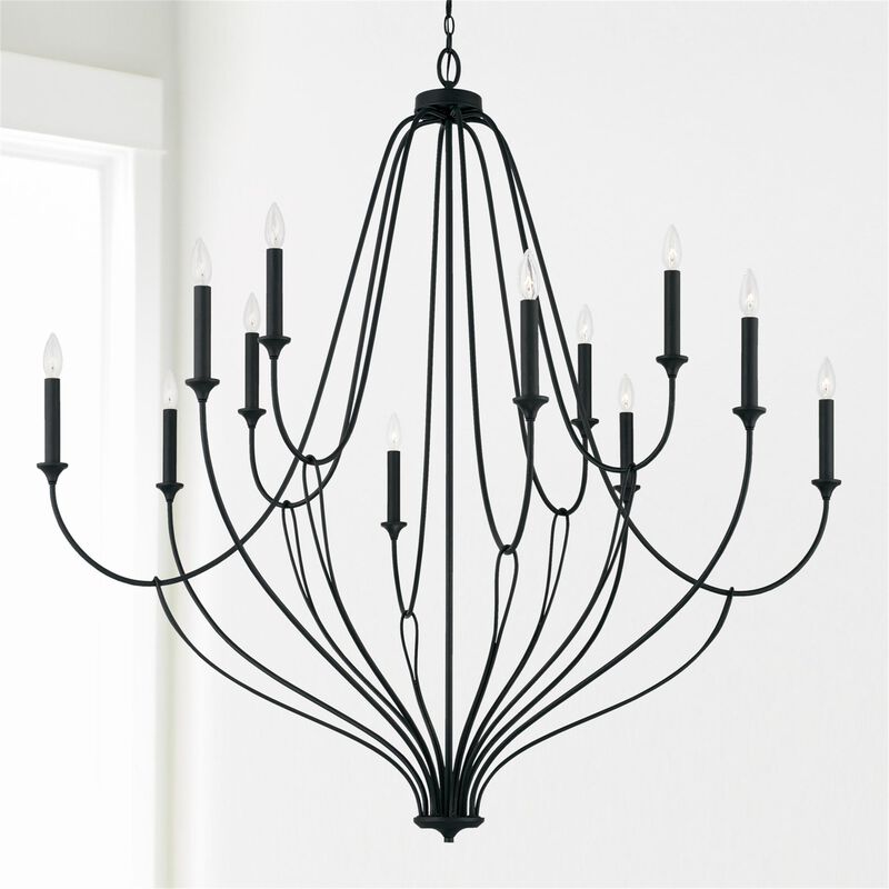 Bentley 52 Inch 12 Light Chandelier by Capital Lighting Fixture Company