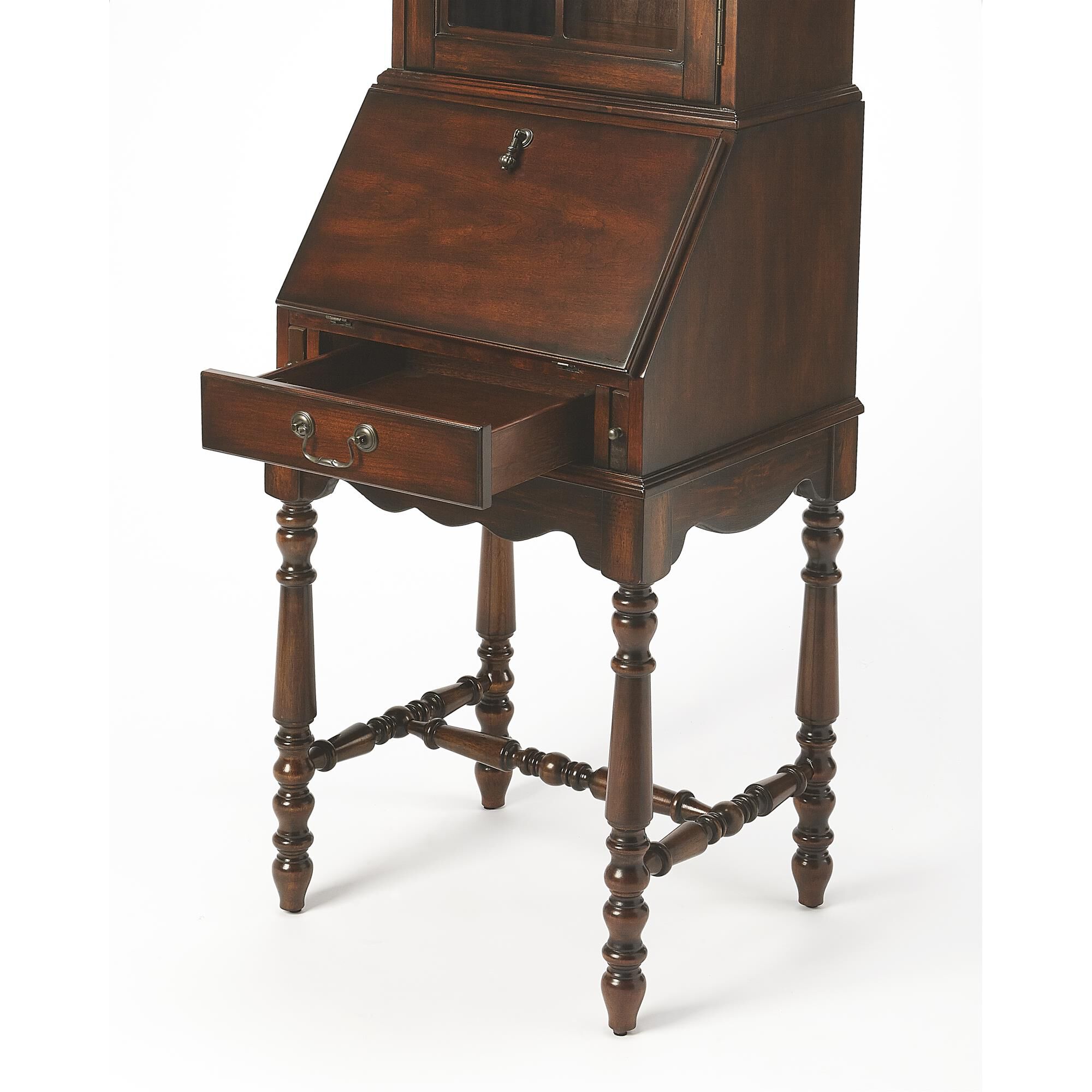 Shown in Plantation Cherry finish