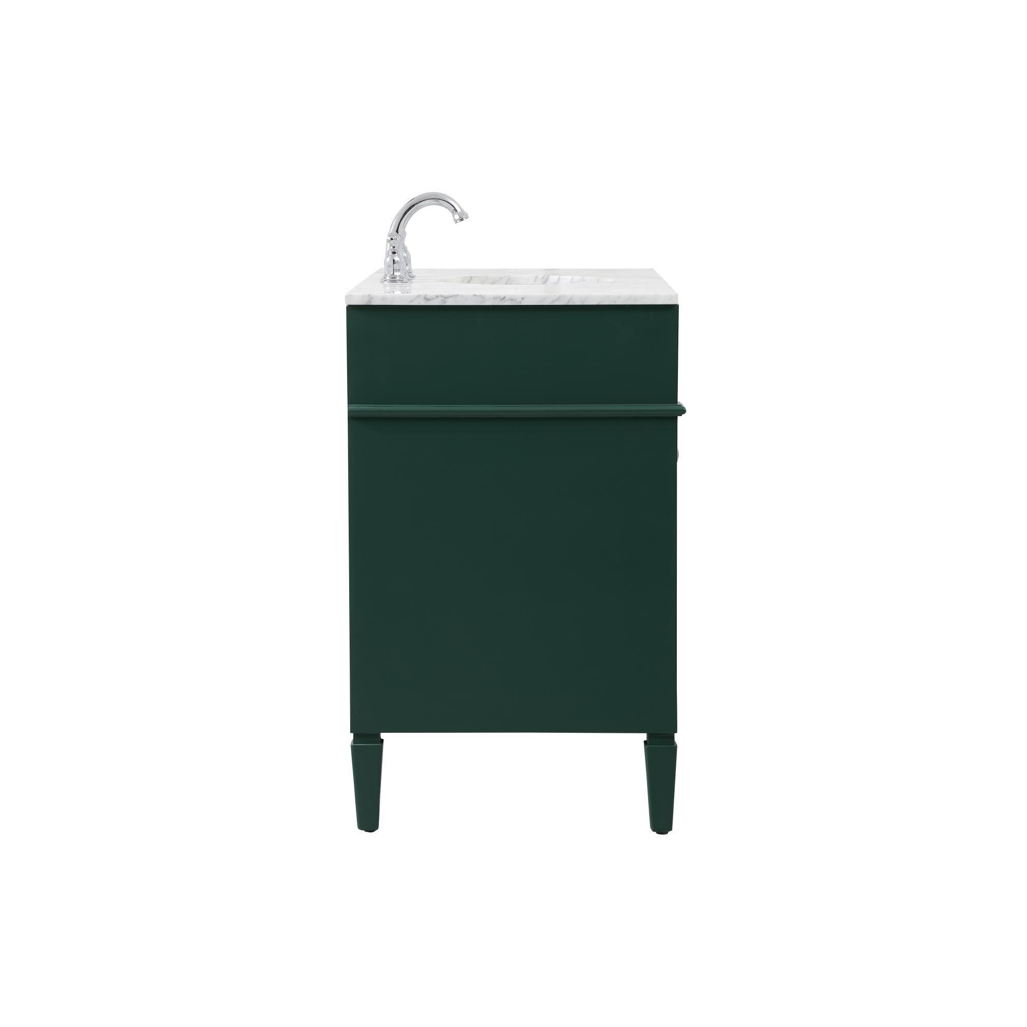 Shown in Green finish