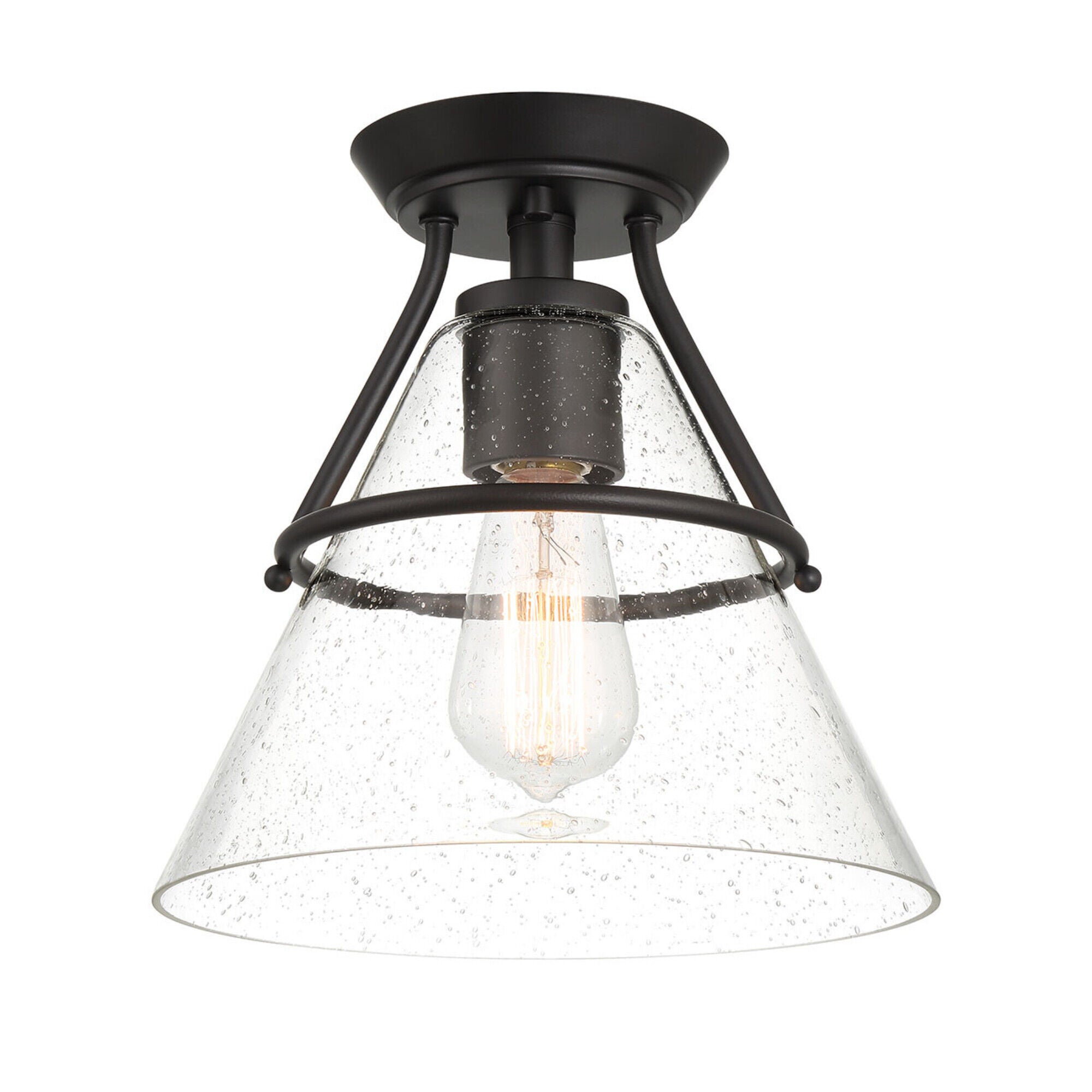 10 Inch Semi Flush Mount,