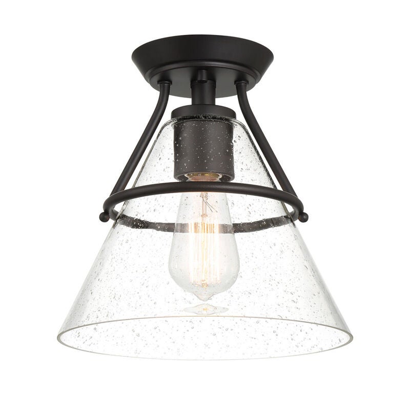 10 Inch Semi Flush Mount by Meridian Lighting