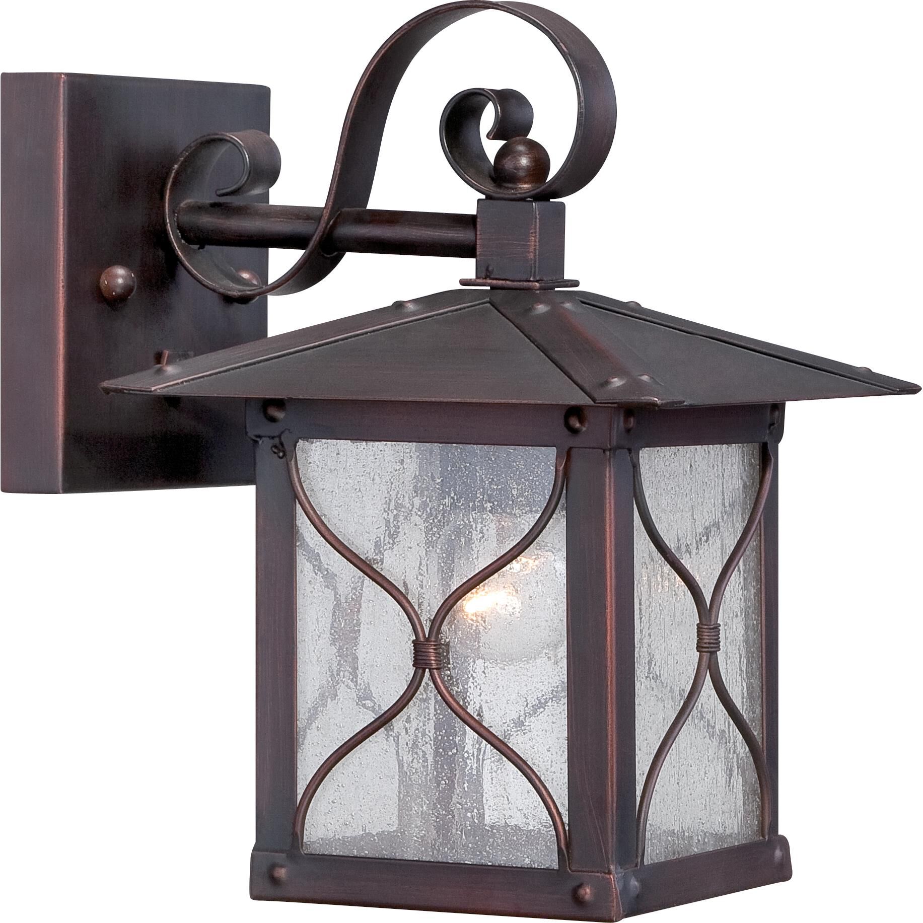 Vega 9 Inch Tall 1 Light Outdoor Wall Light by Nuvo Lighting