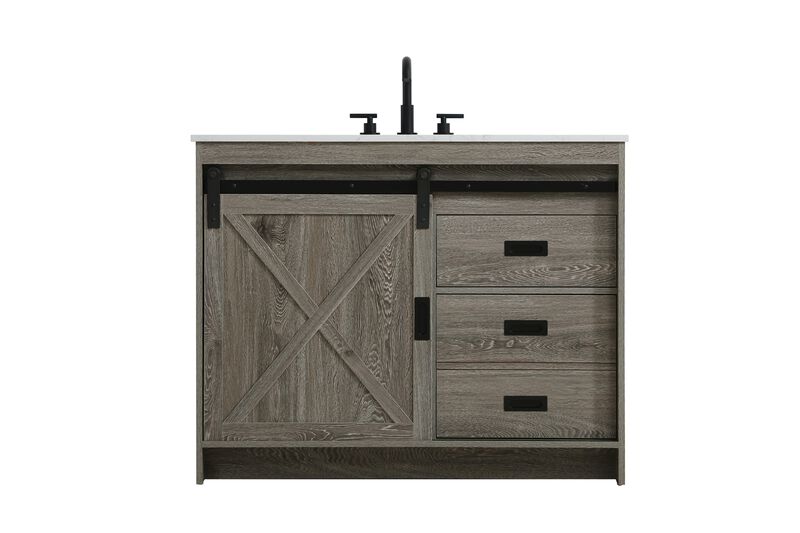 Austin 42 Inch Bath Vanity by Elegant Dcor
