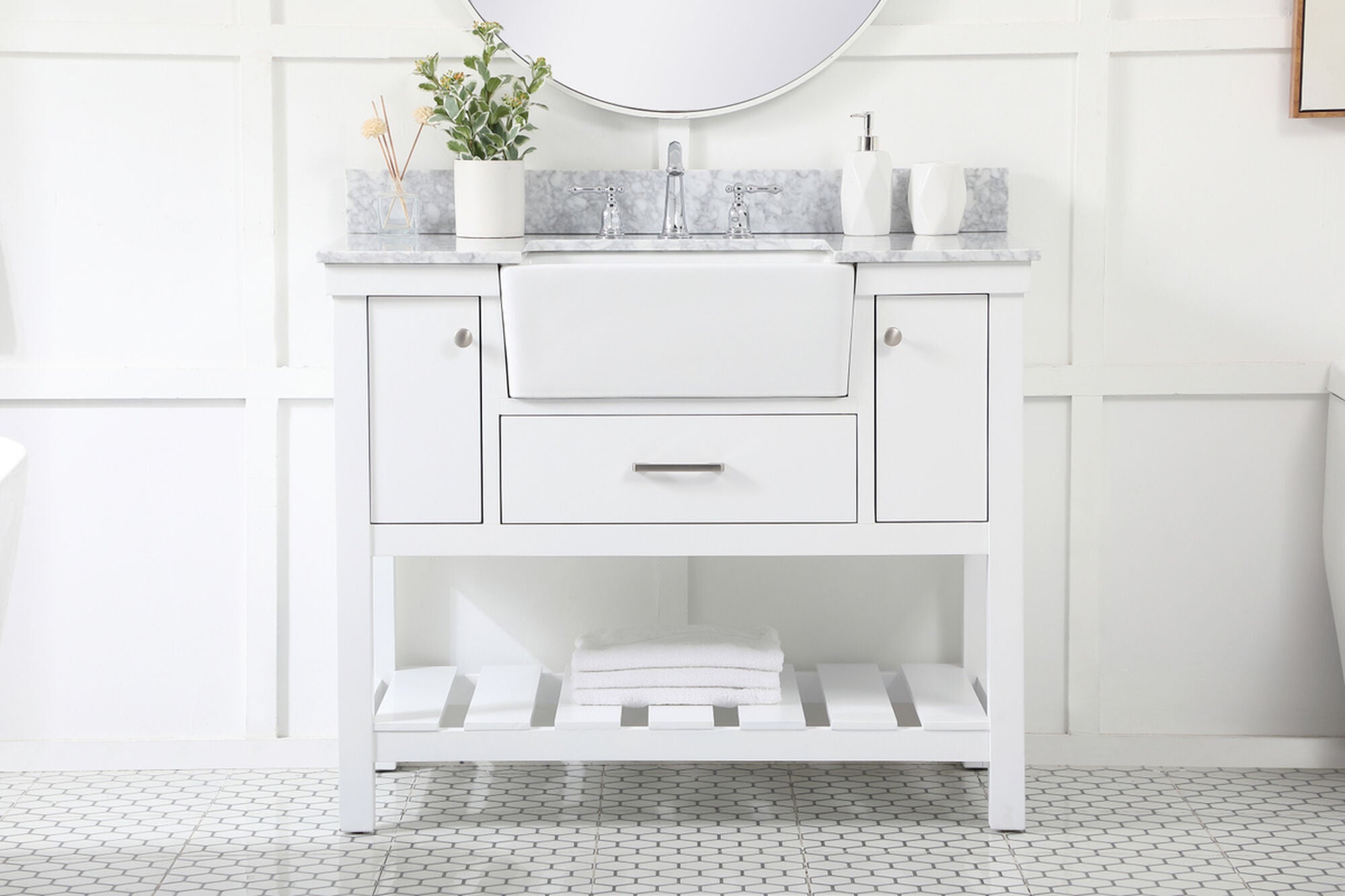 Clement 22 Inch Bath Vanity Cabinet,