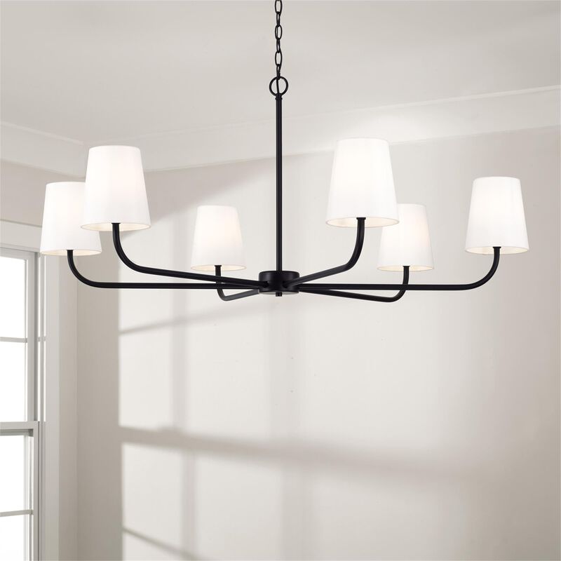Brody 47 Inch 6 Light Chandelier by Capital Lighting Fixture Company