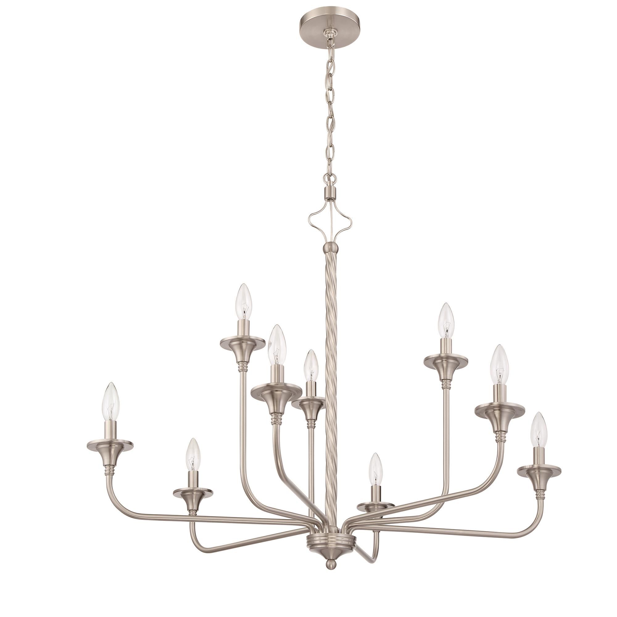 Shown in Brushed Polished Nickel finish