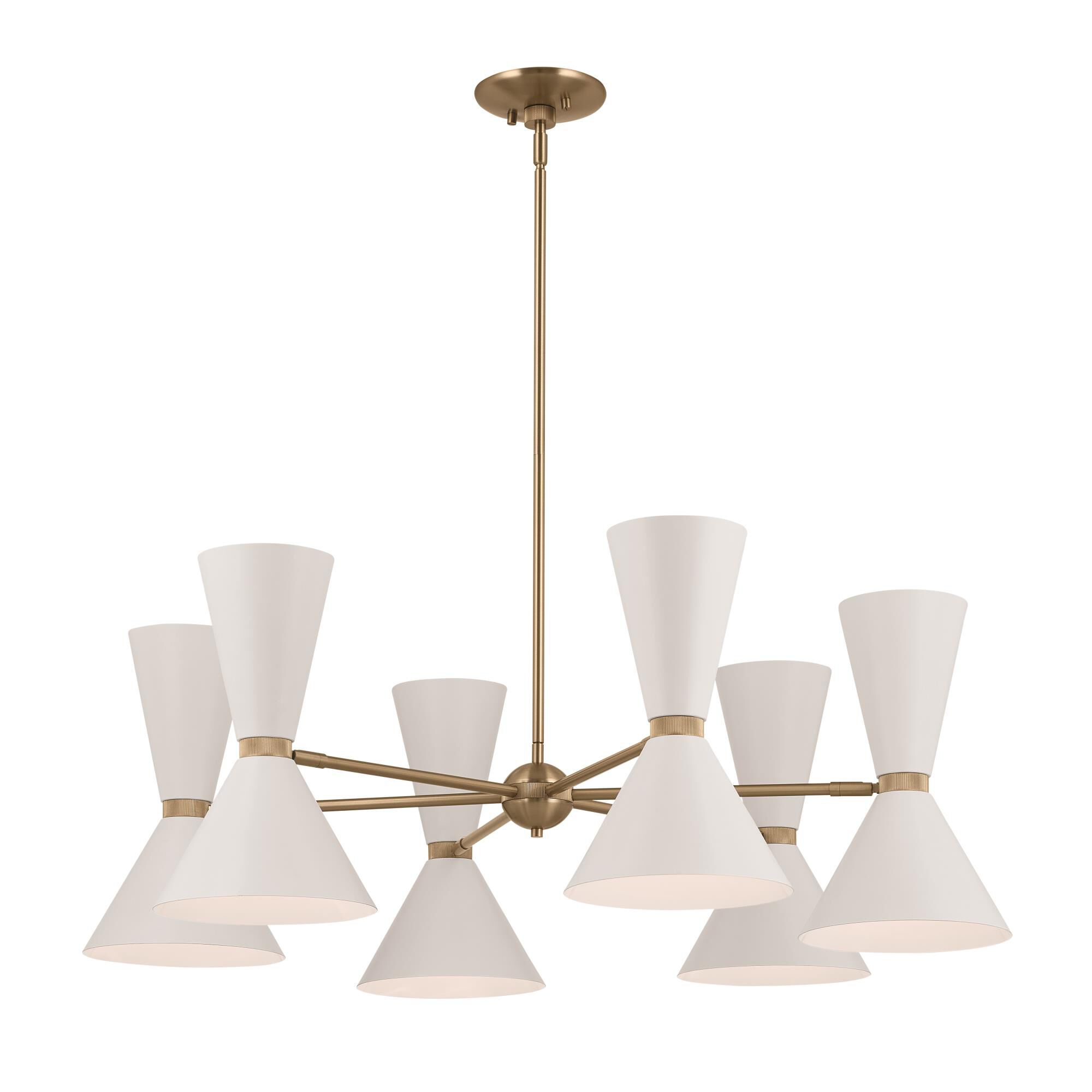 Phix 38 Inch 12 Light Chandelier by Kichler Lighting