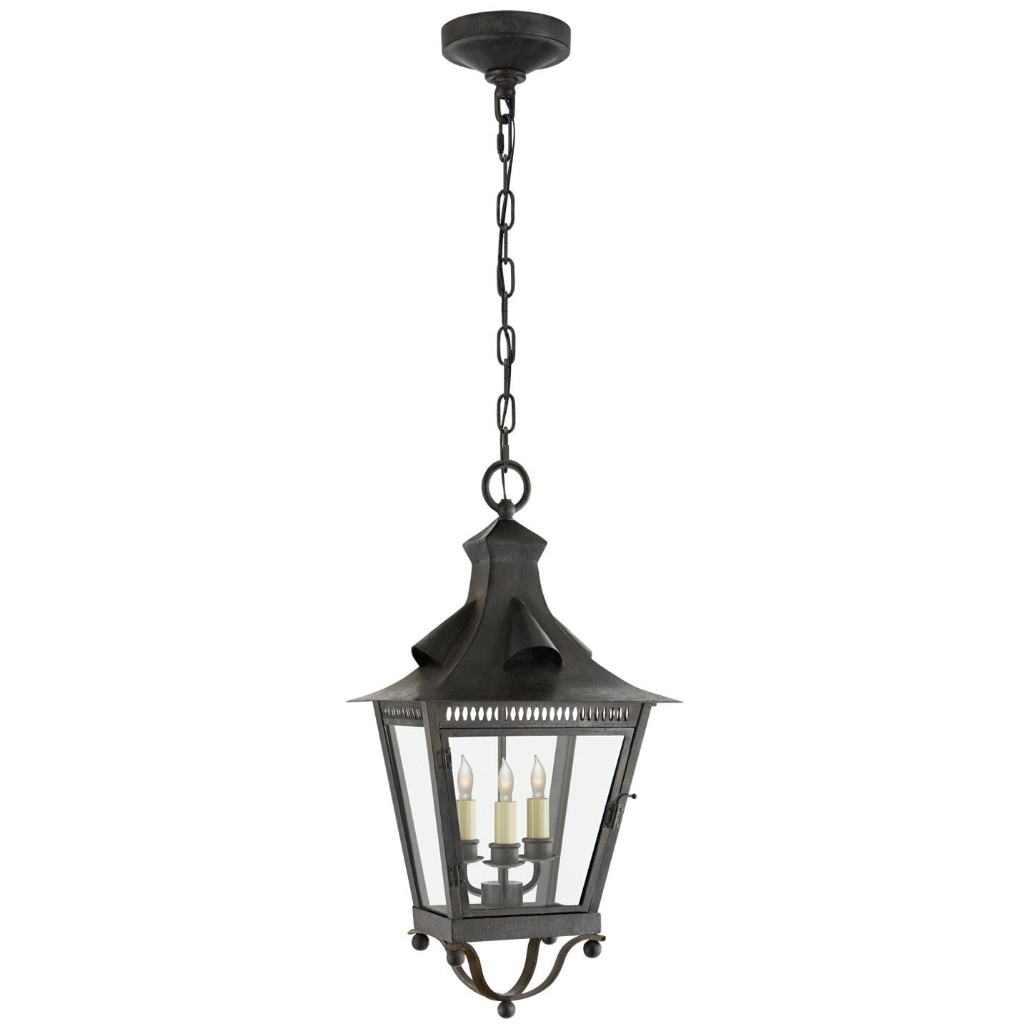Niermann Weeks Orleans 26 Inch Tall 3 Light Outdoor Hanging Lantern by Visual Comfort Signature Collection