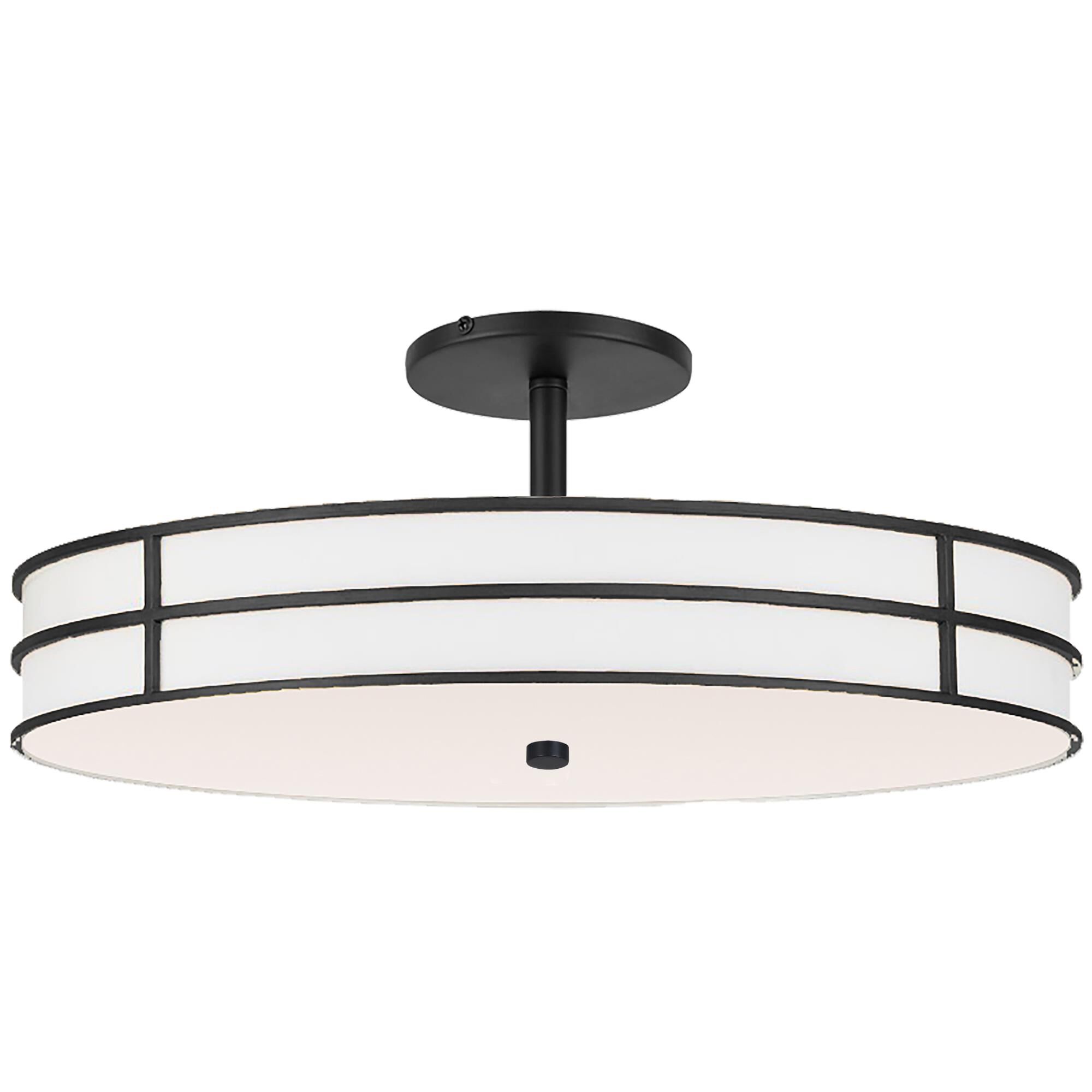 Fulvia 20 Inch Semi Flush Mount by Dainolite