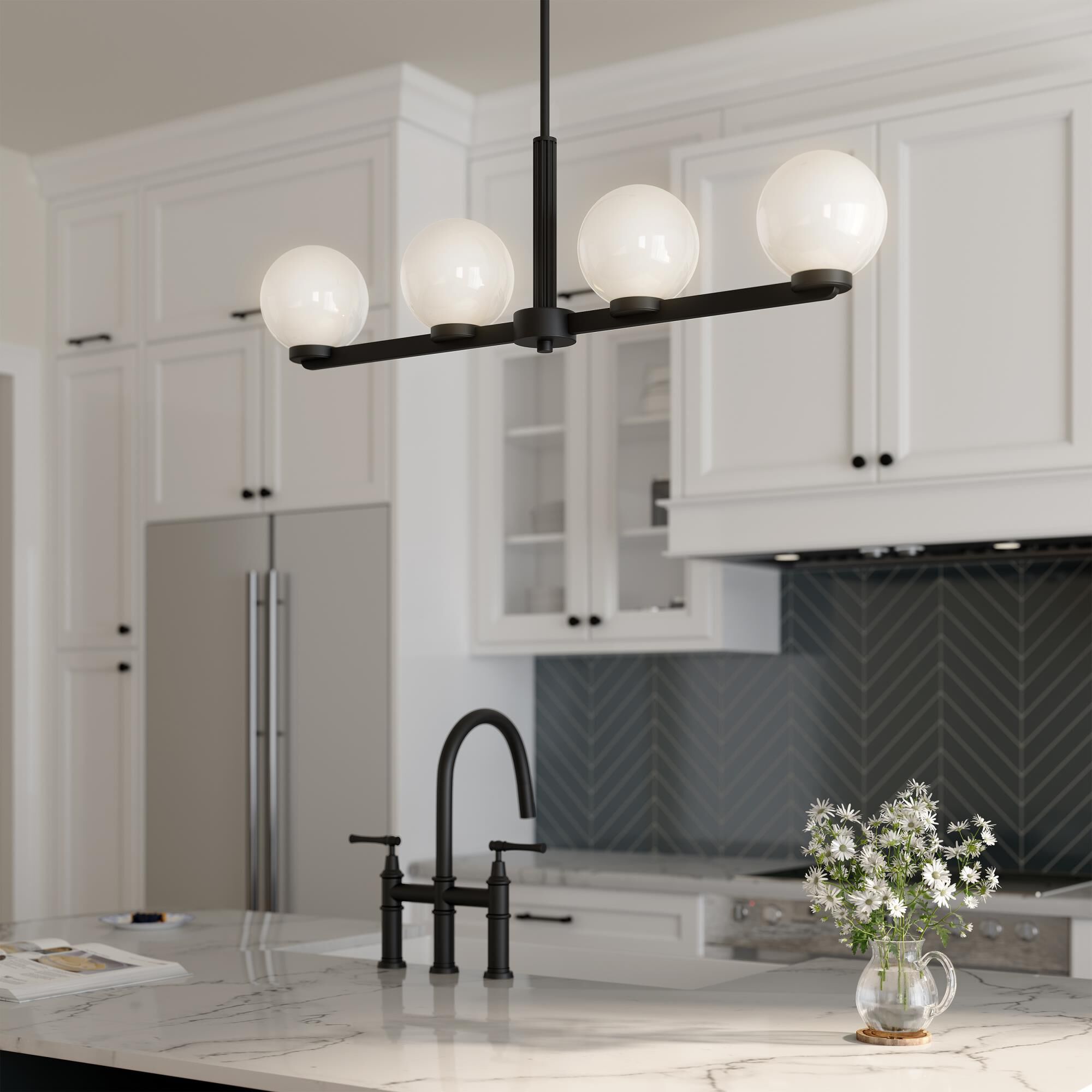 Ardeva 36 Inch Linear Suspension Light by Millennium Lighting