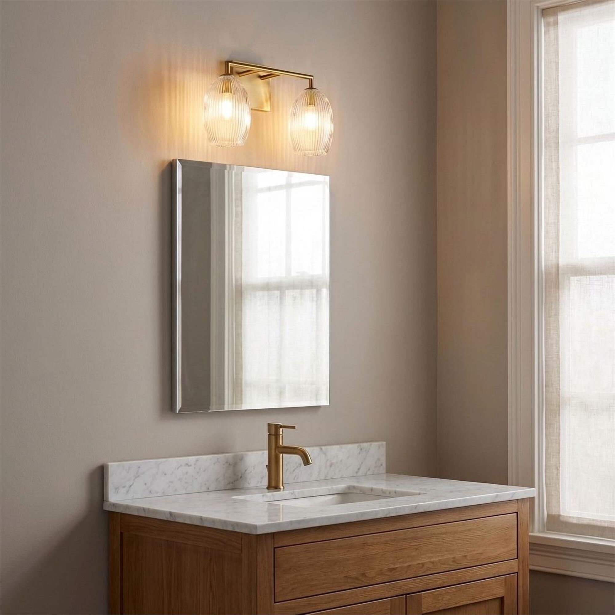 Hable Serafina 16 Inch 2 Light Bath Vanity Light,