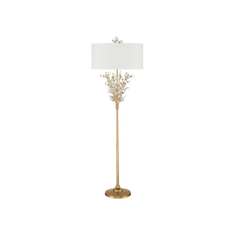 Forget-Me-Not 66 Inch Floor Lamp by Currey and Company