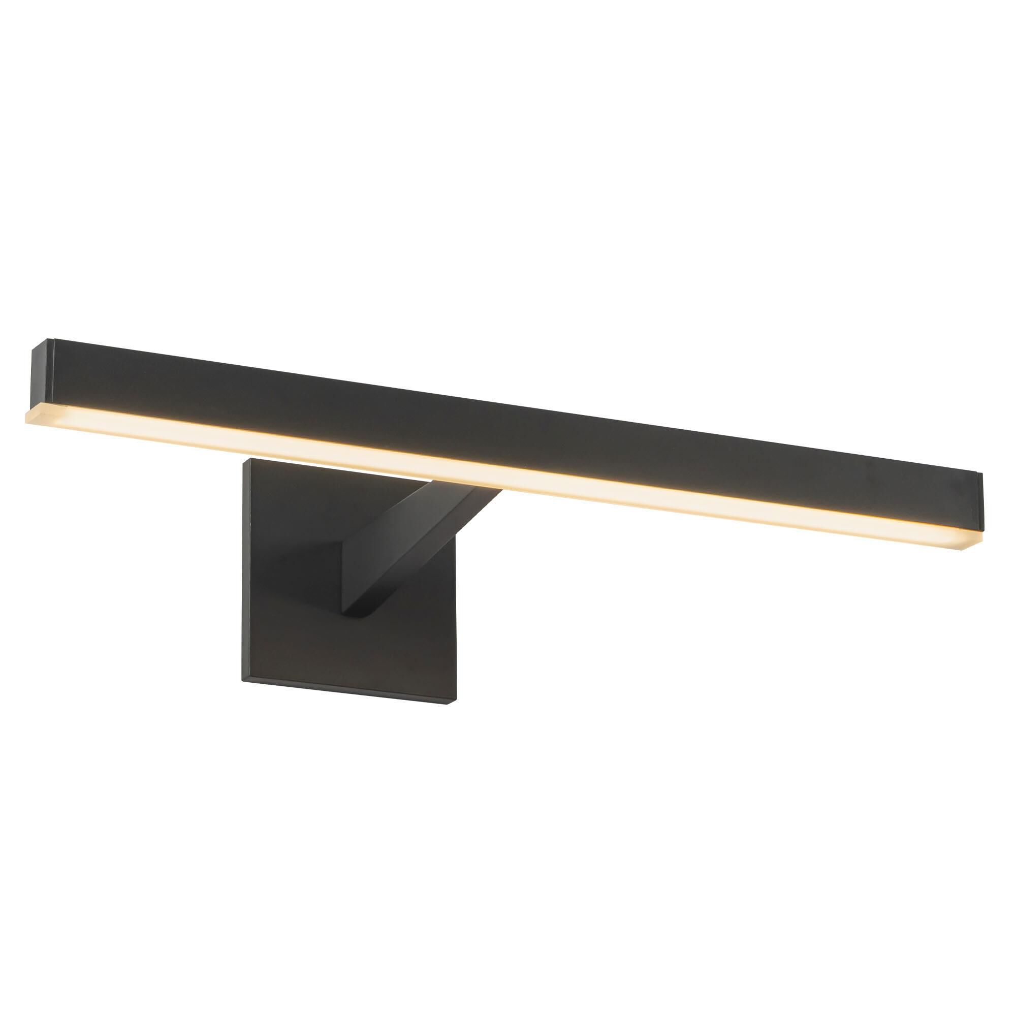 Shown in Black finish and White Acrylic Diffuser glass