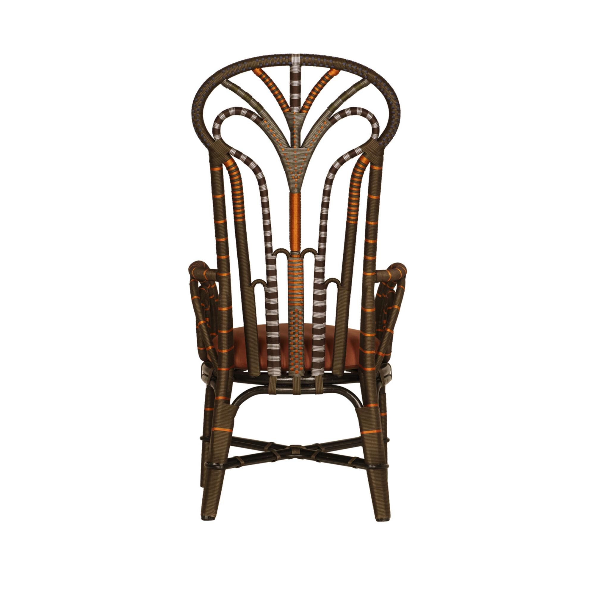 Benin Throne Accent Chair,