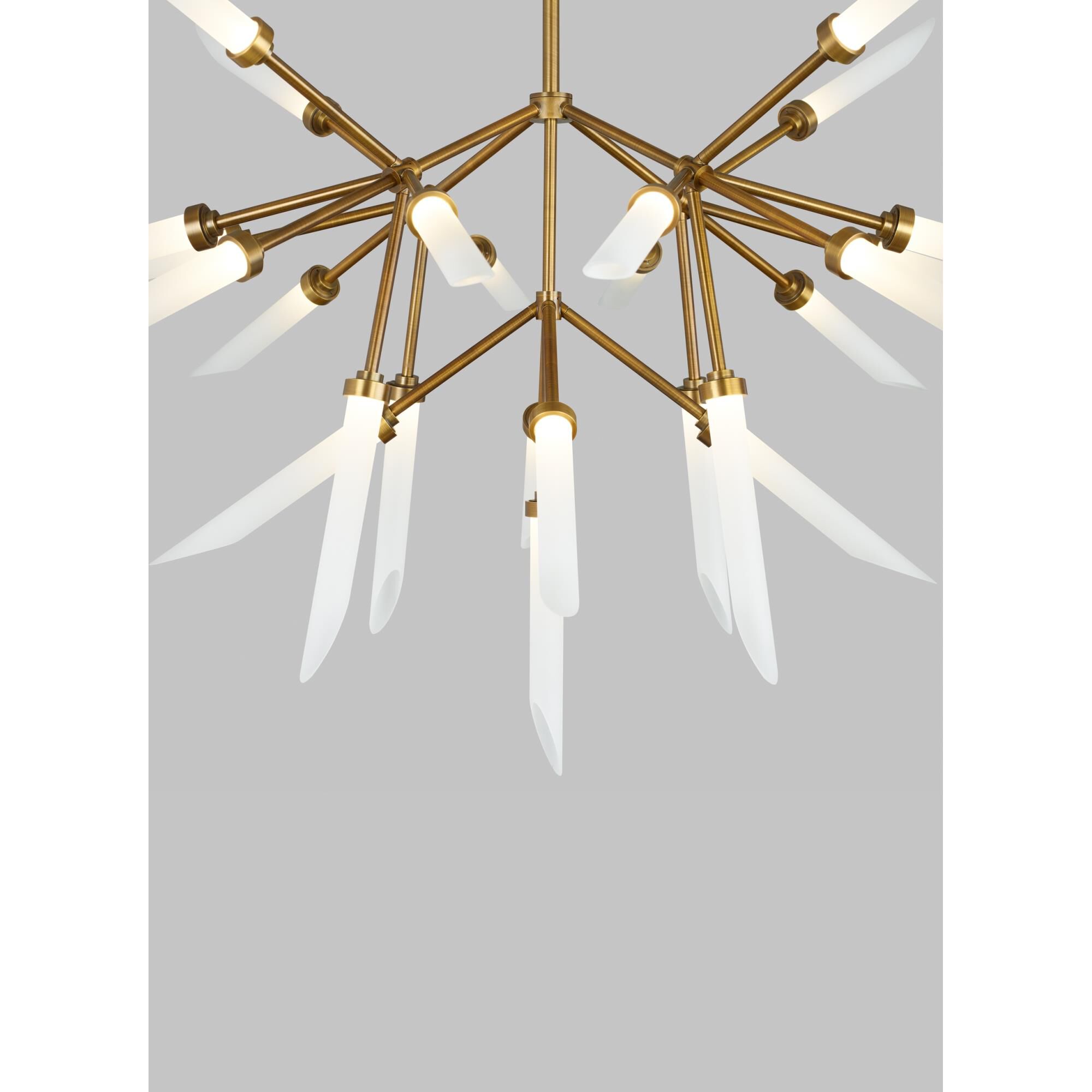 Shown with Frost glass and Frosted Glass Flute shade