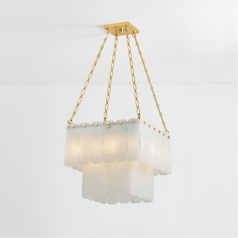 Moissanite Small Chandelier by Hudson Valley Lighting