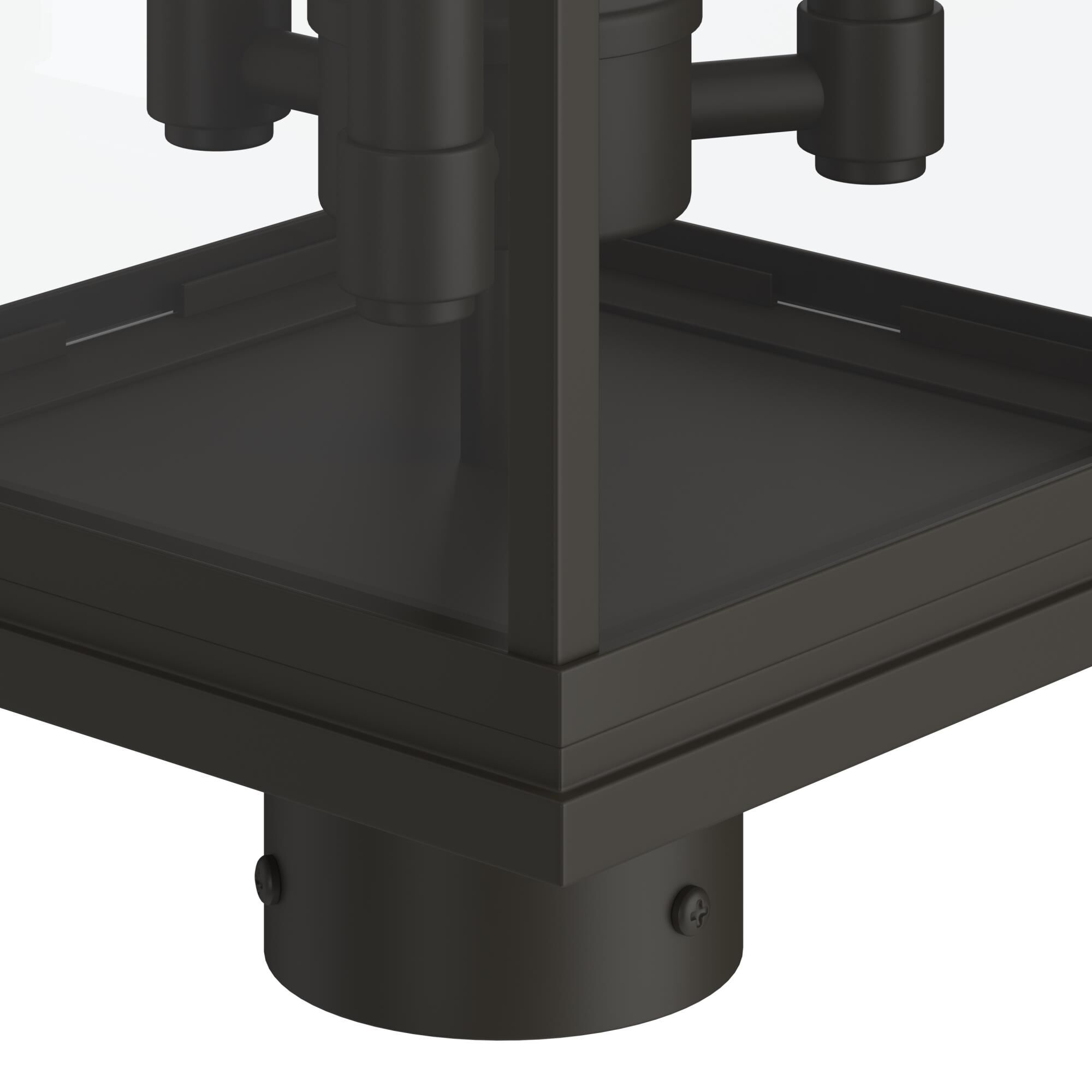 Shown in Olde Bronze finish and Clear glass