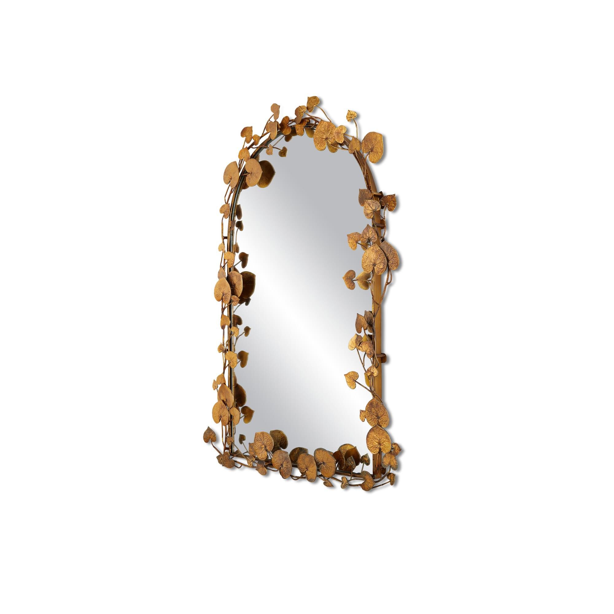 Vinna Brass Rectangular Mirror Decorative Mirrors by Currey and Company