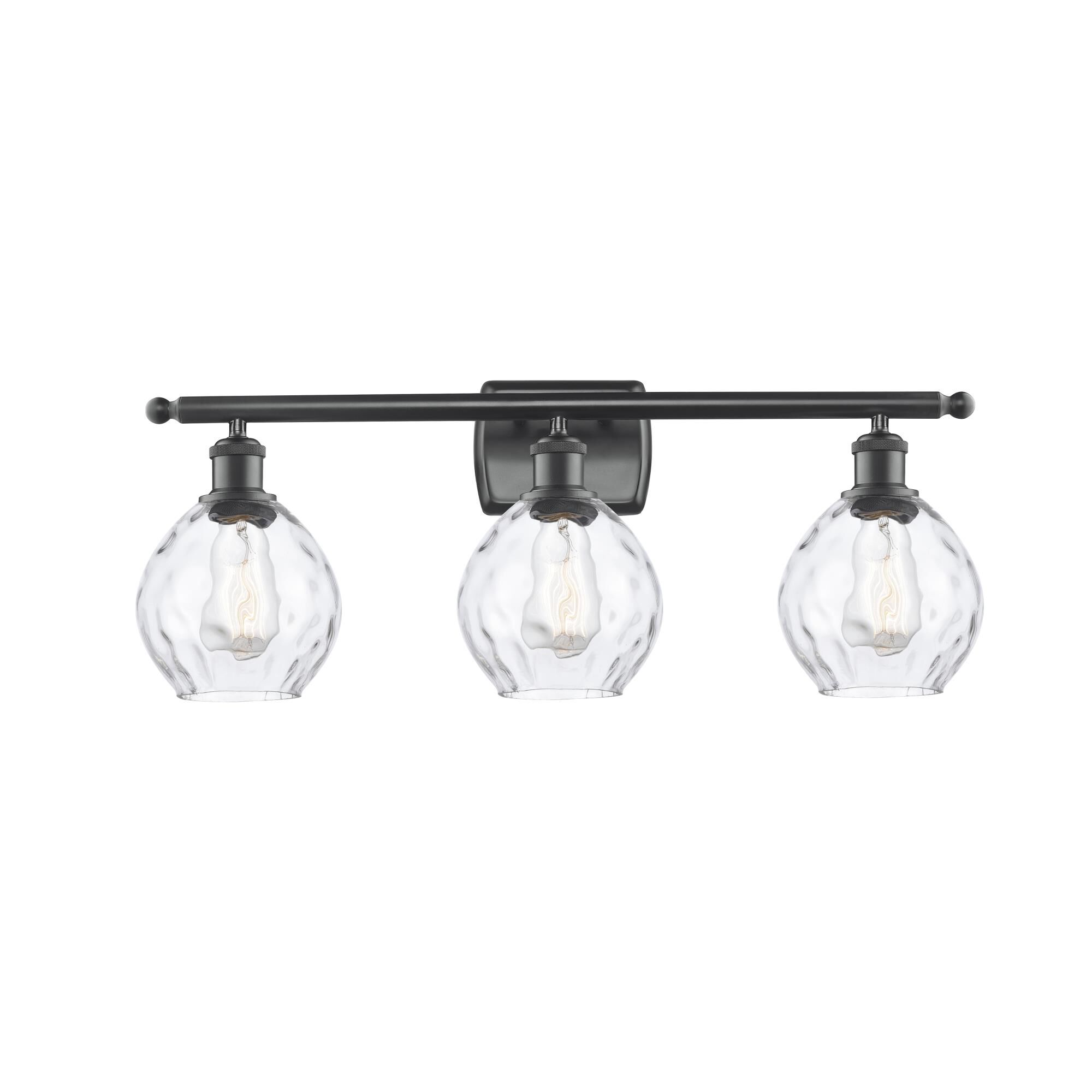 Bruno Marashlian Small Waverly 26 Inch 3 Light Bath Vanity Light by Innovations Lighting